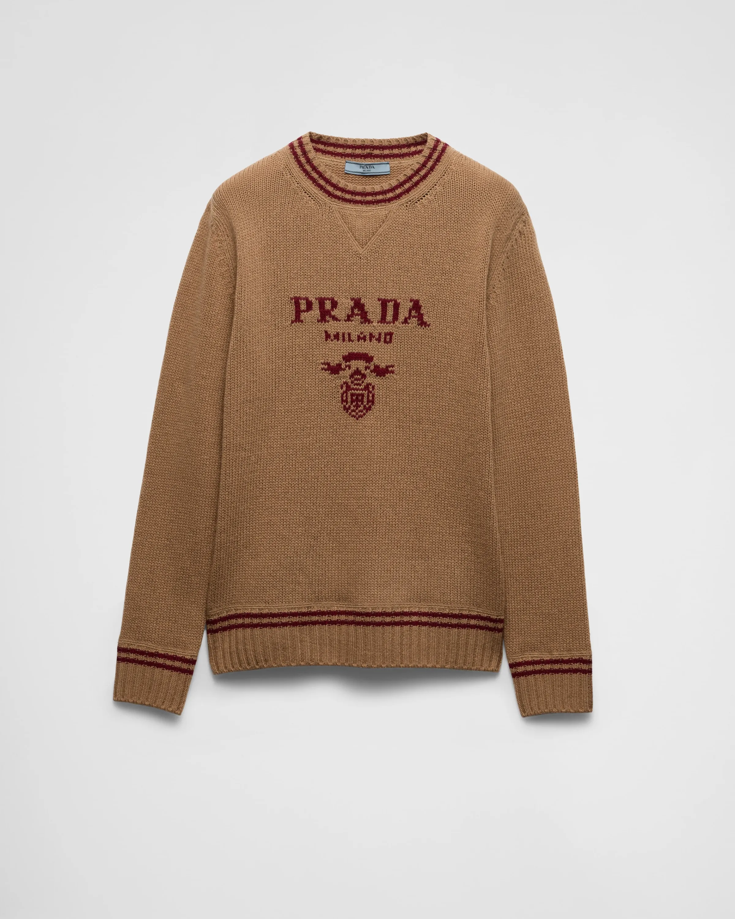 Donna Prada Maglia girocollo in lana e cashmere