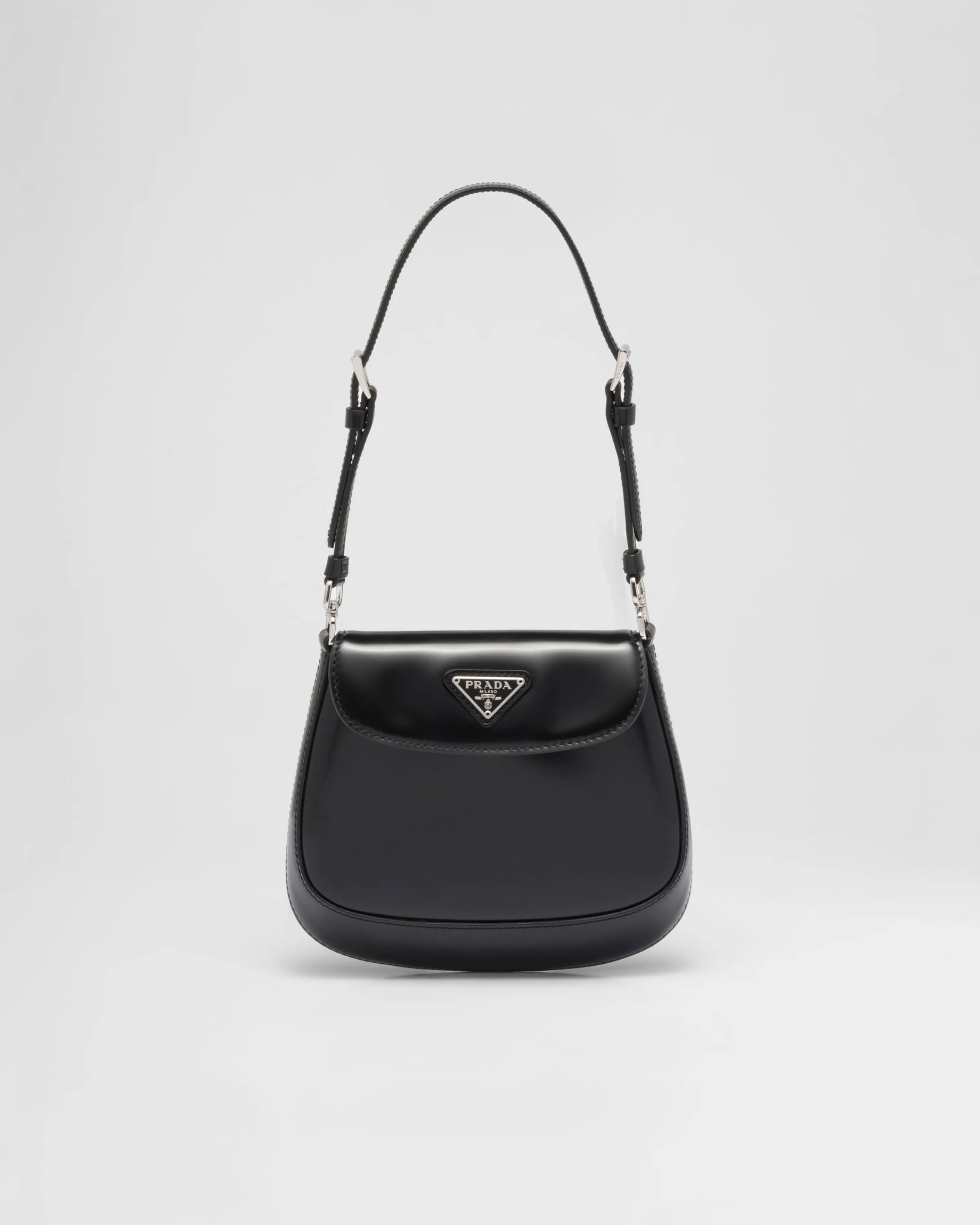 Donna Prada Mini borsa Cleo in pelle spazzolata