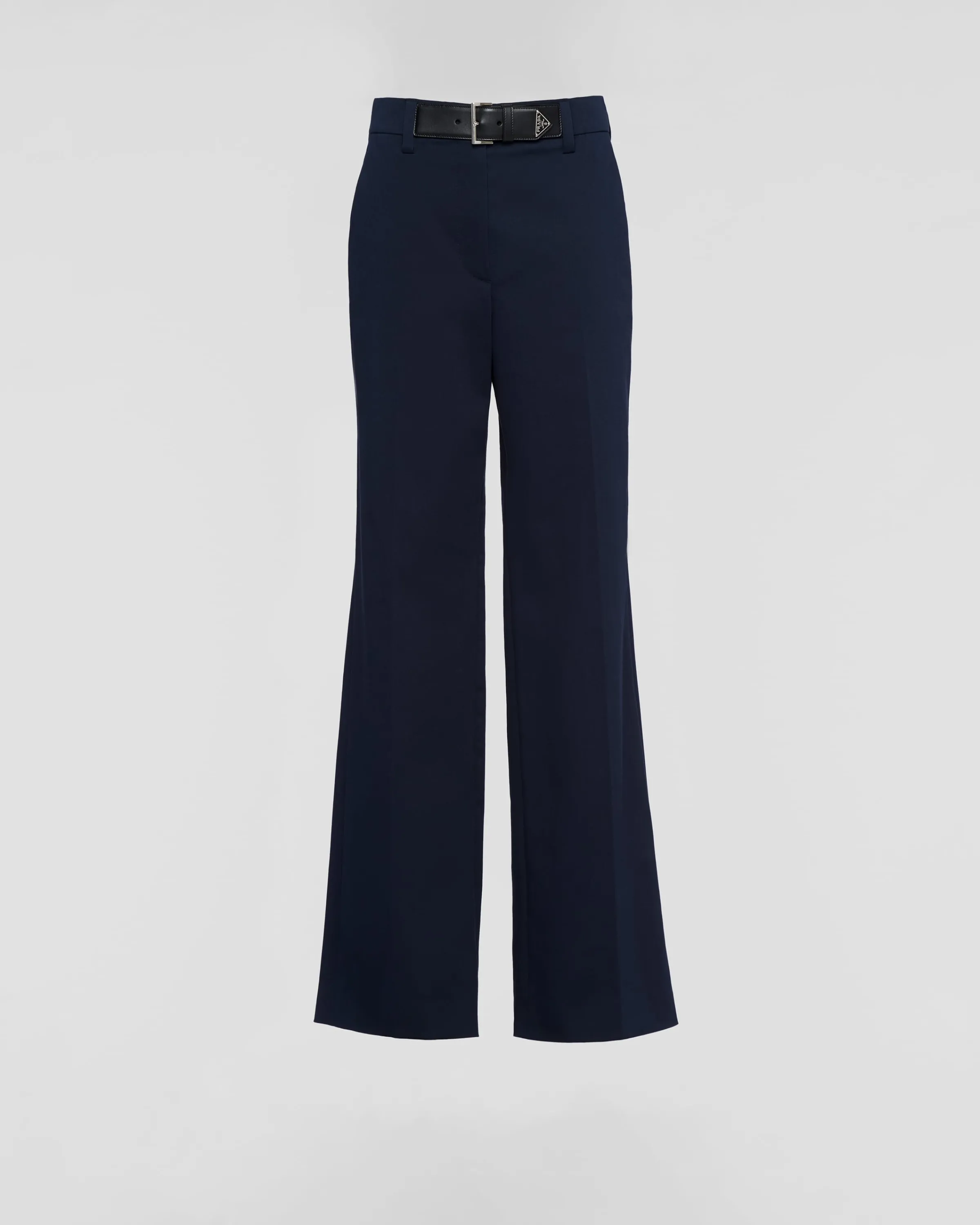 Donna Prada Pantaloni in gabardine