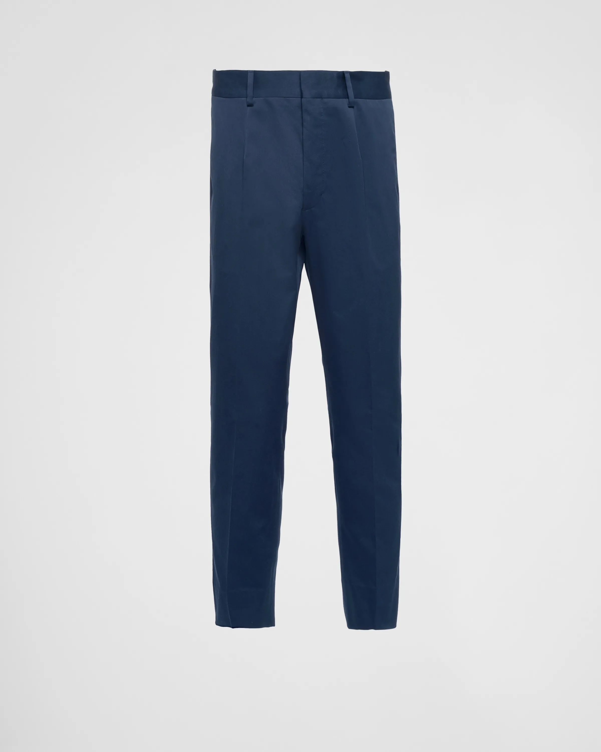 Uomo Prada Pantaloni in gabardine di cotone