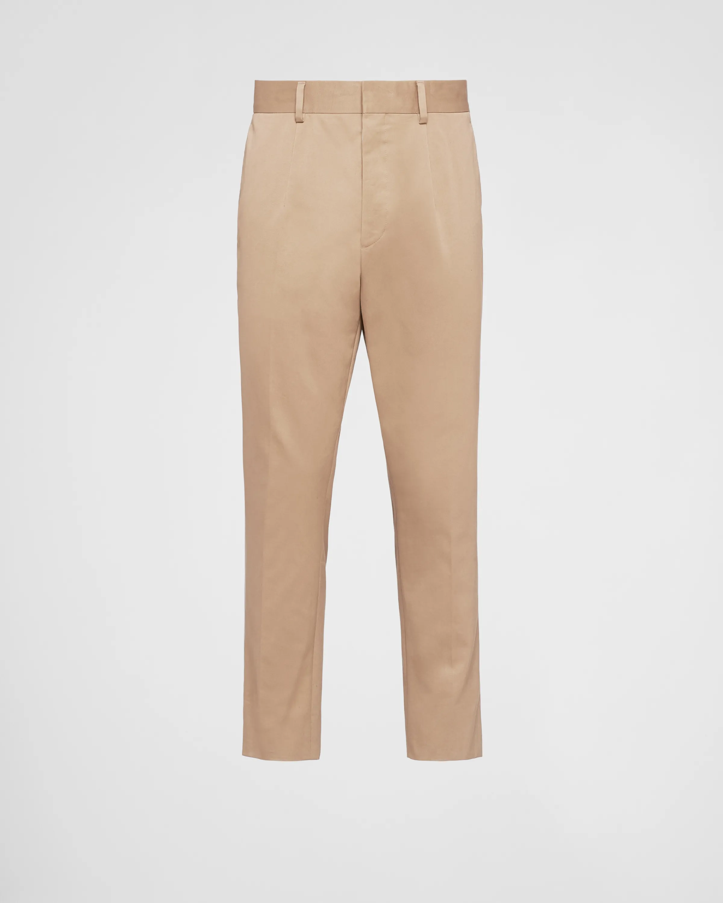 Uomo Prada Pantaloni in gabardine di cotone