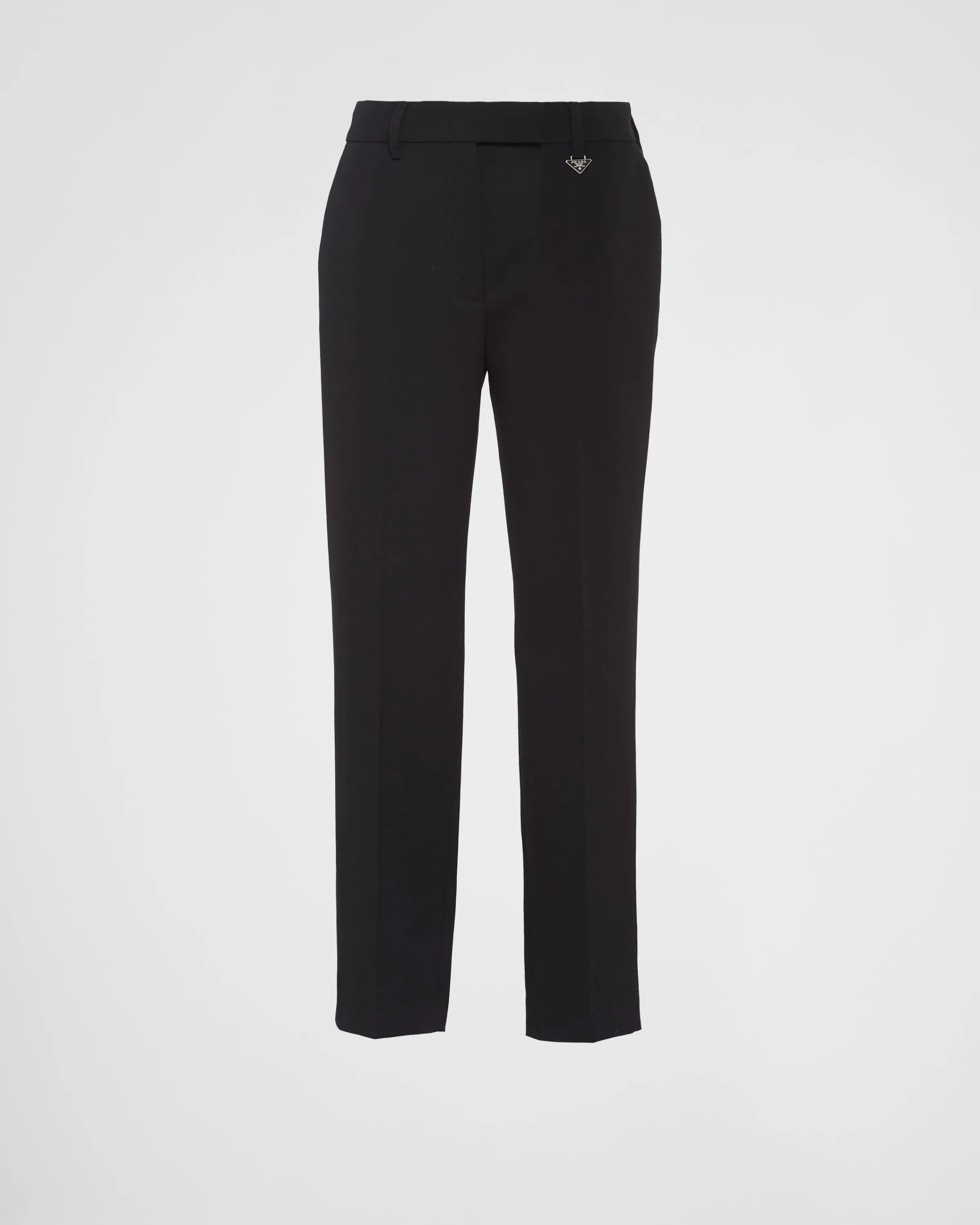 Donna Prada Pantaloni in grain de poudre