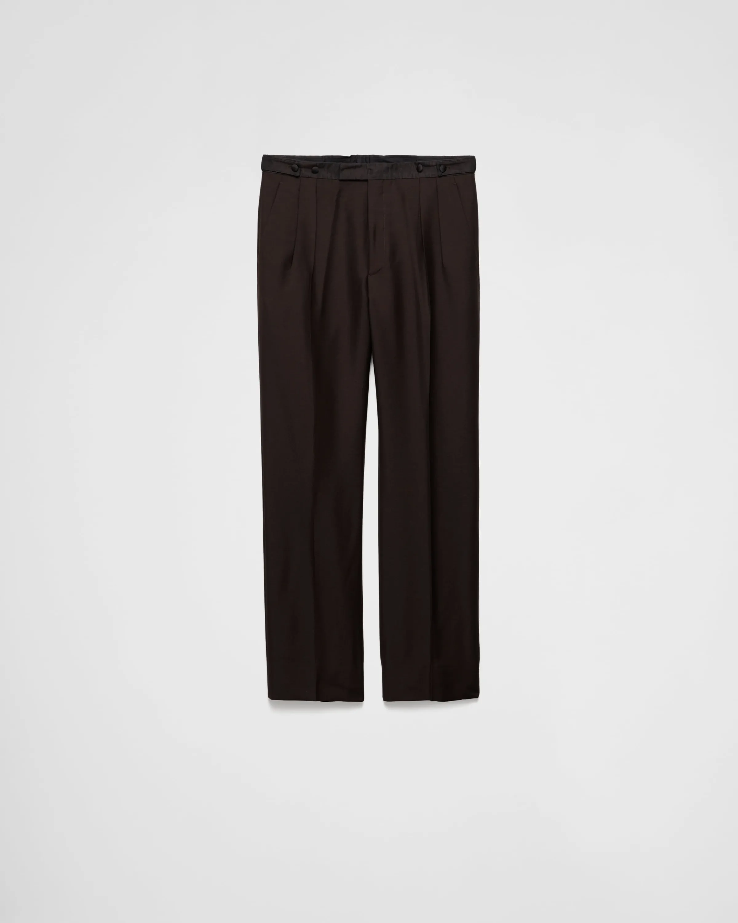 Uomo Prada Pantaloni in lana mohair