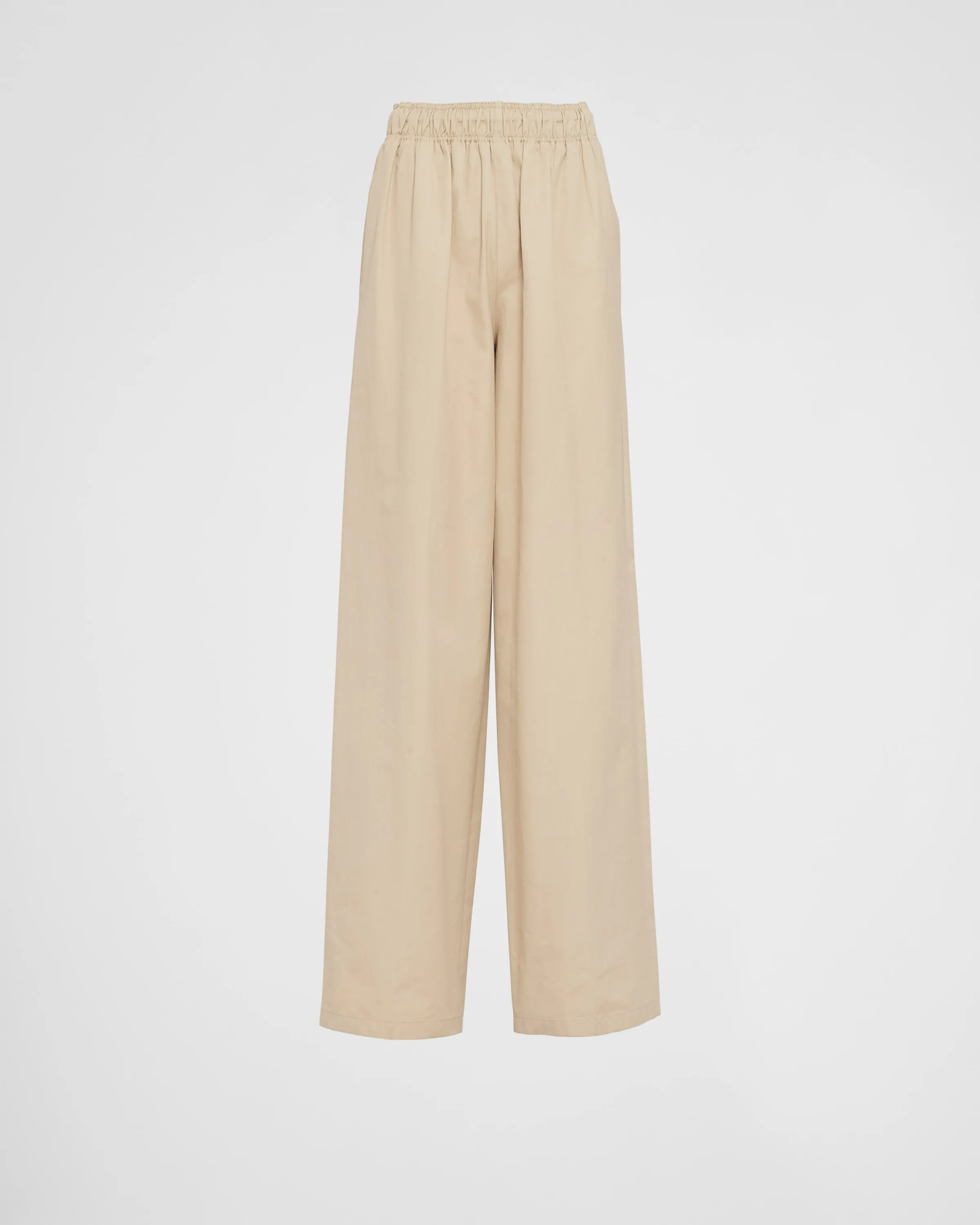 Donna Prada Pantaloni in popeline