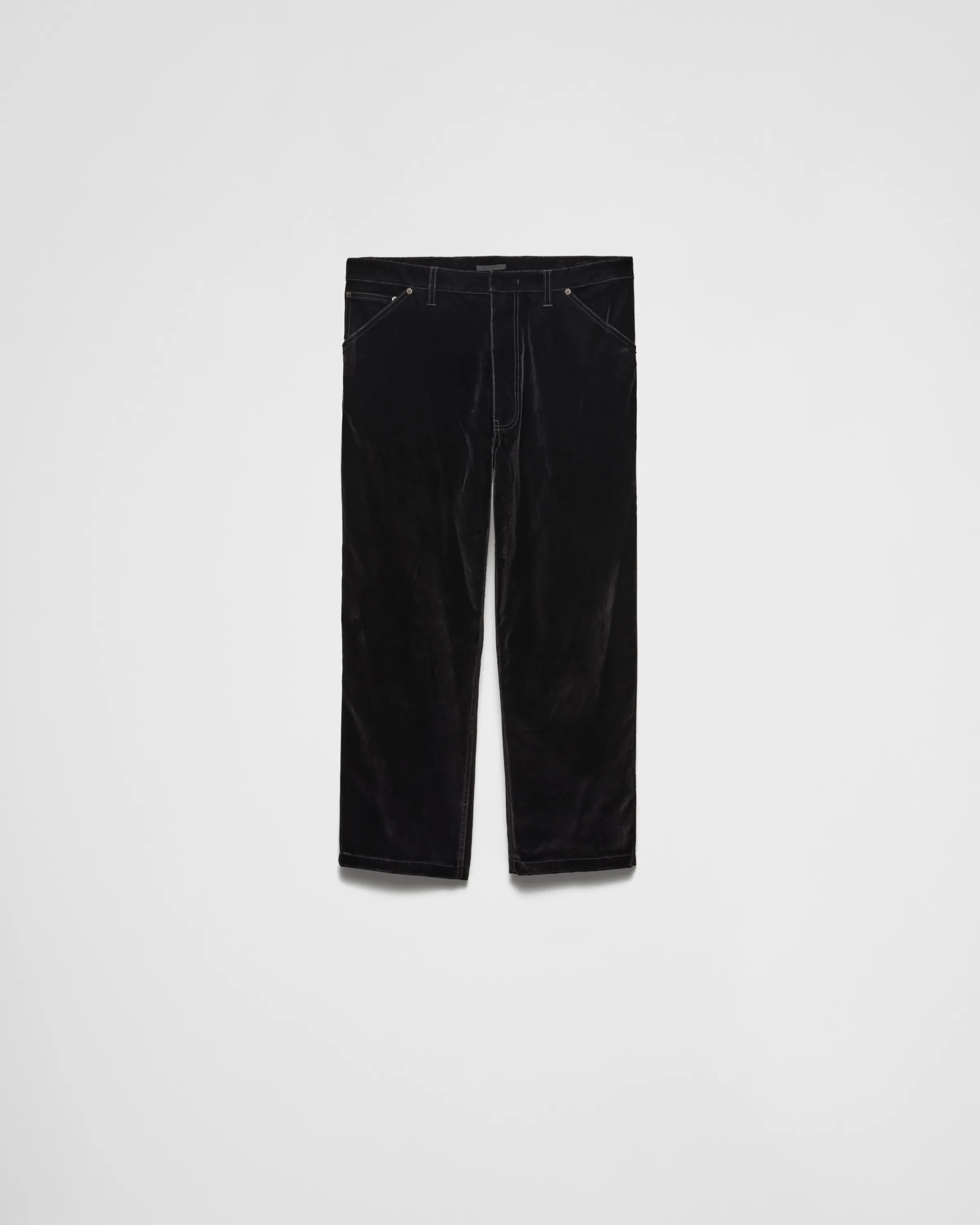 Uomo Prada Pantaloni in velvet denim