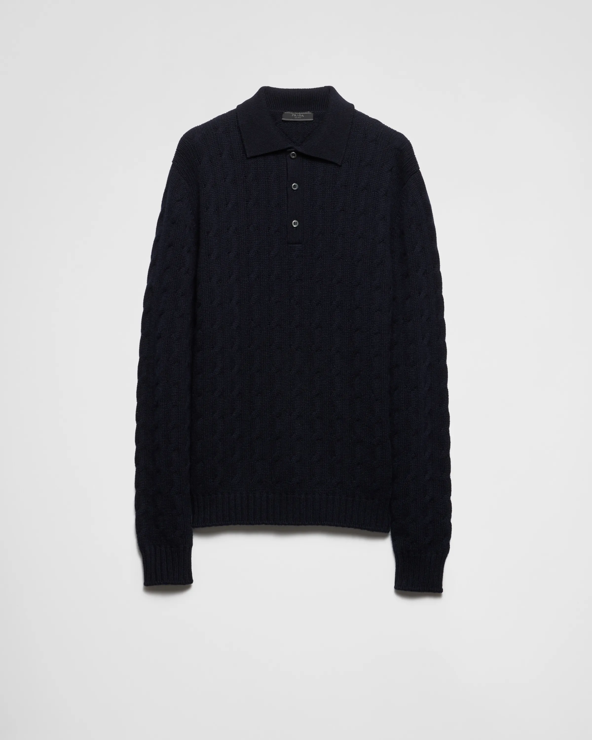 Uomo Prada Polo in cashmere