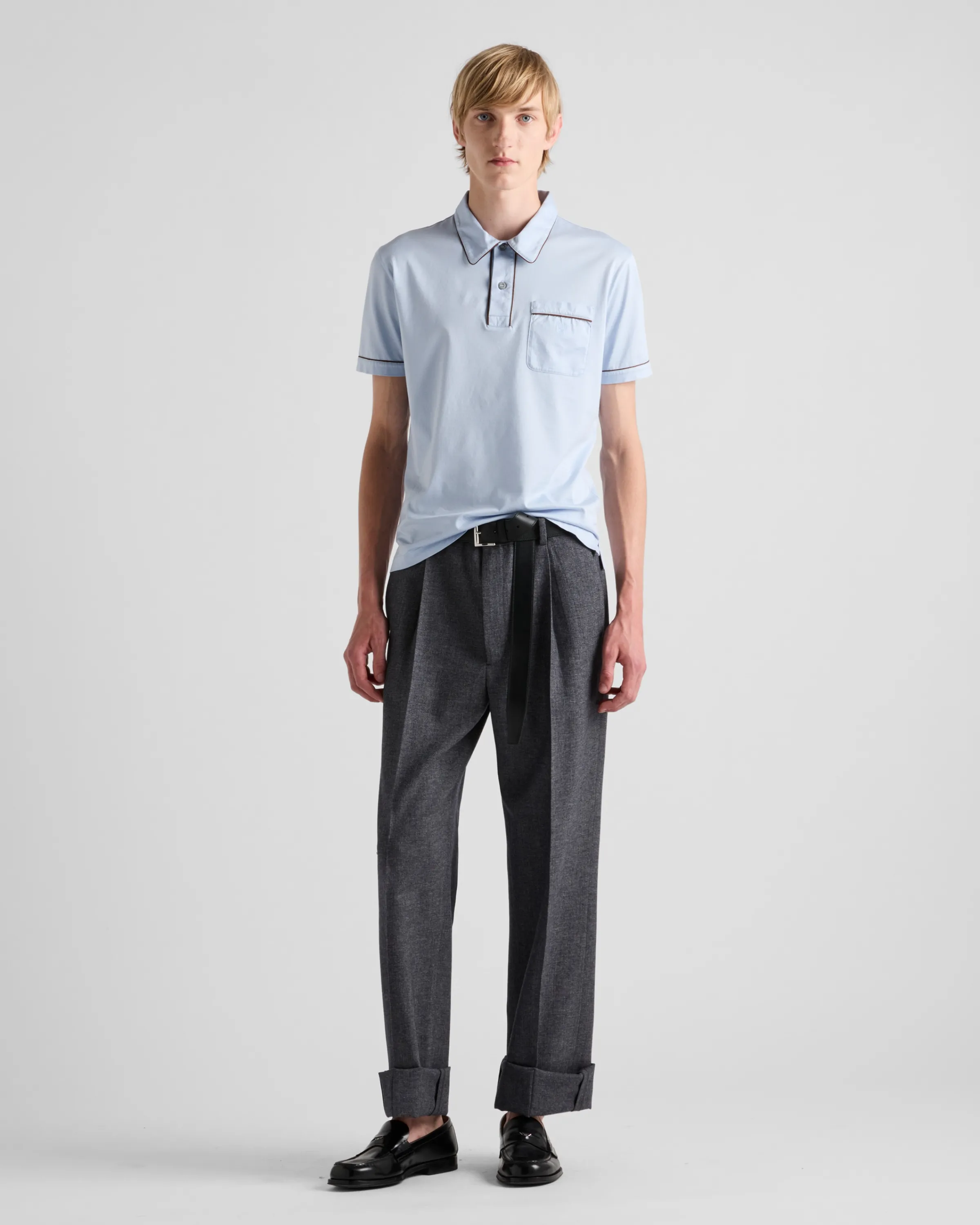 Uomo Prada Polo in cotone