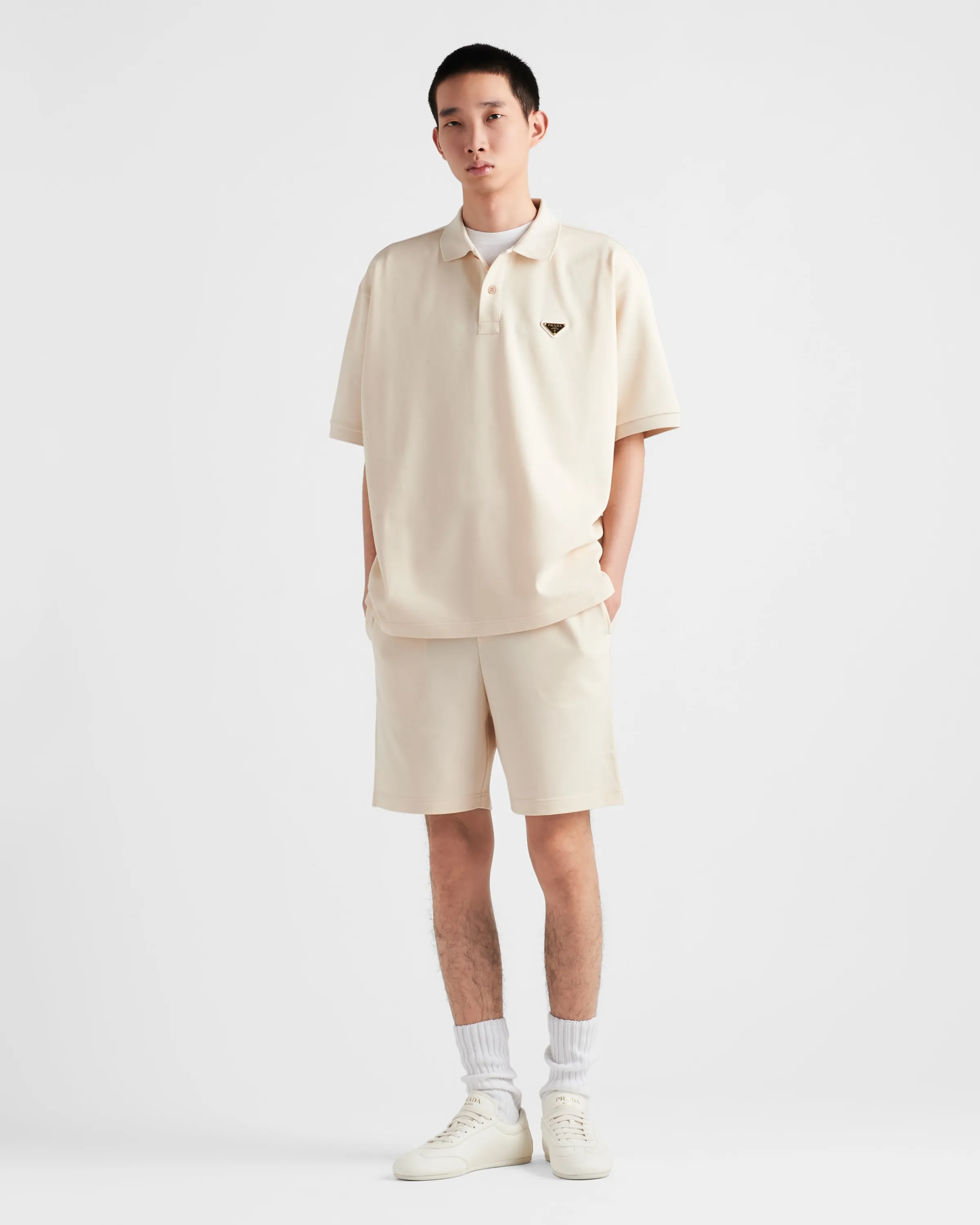 Uomo Prada Polo in cotone