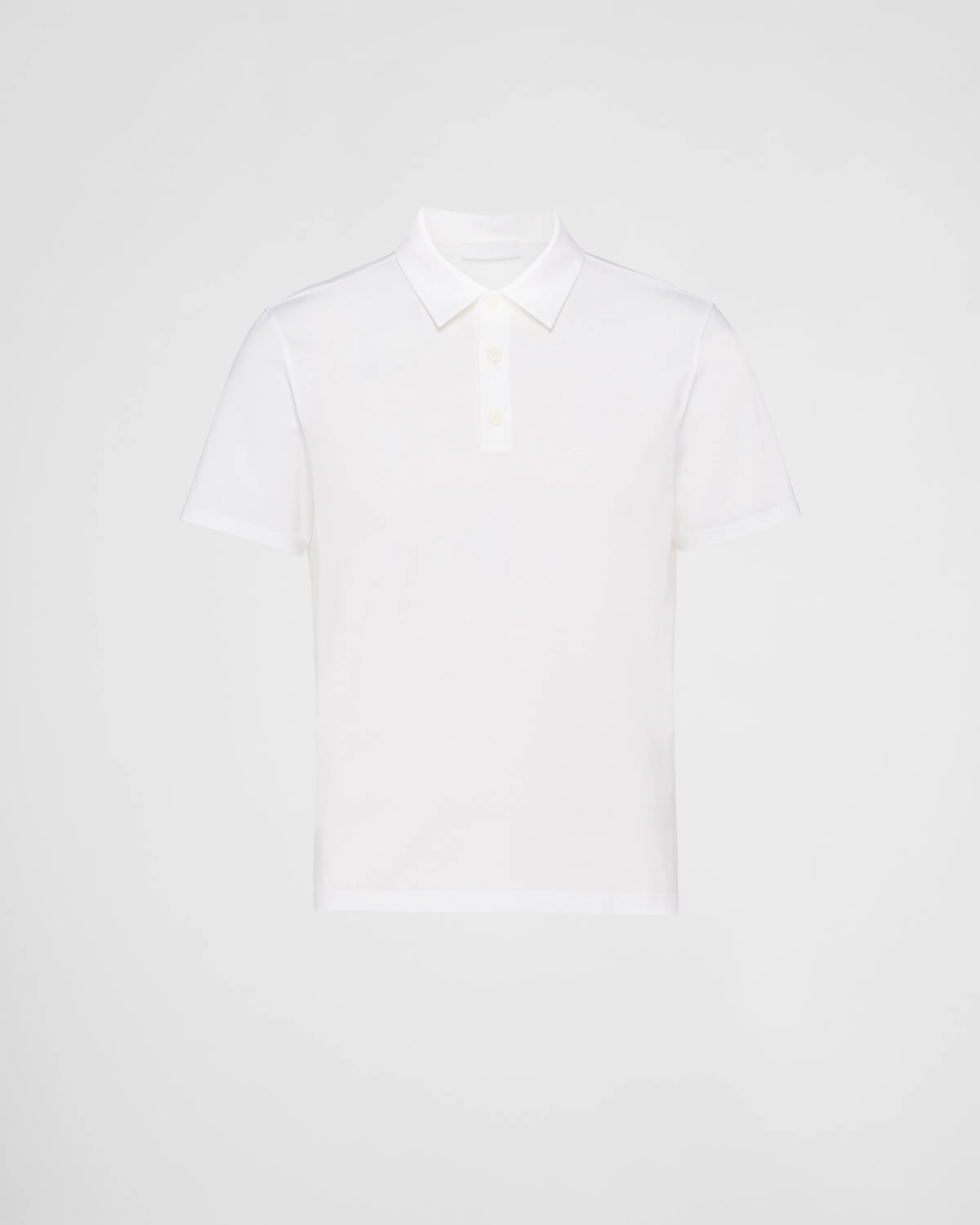 Uomo Prada Polo in cotone stretch