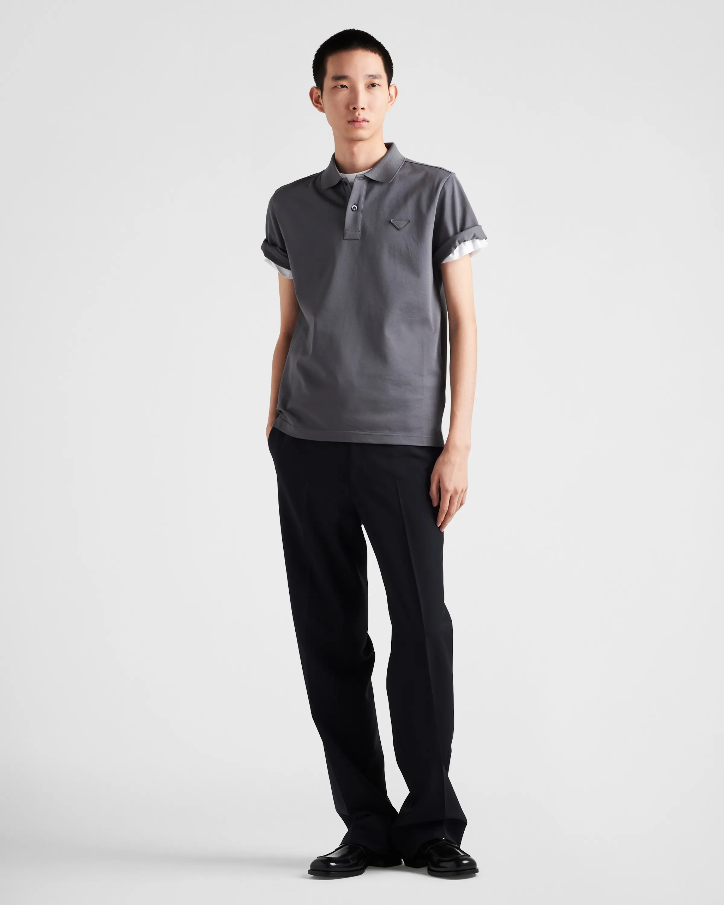 Uomo Prada Polo in piquet