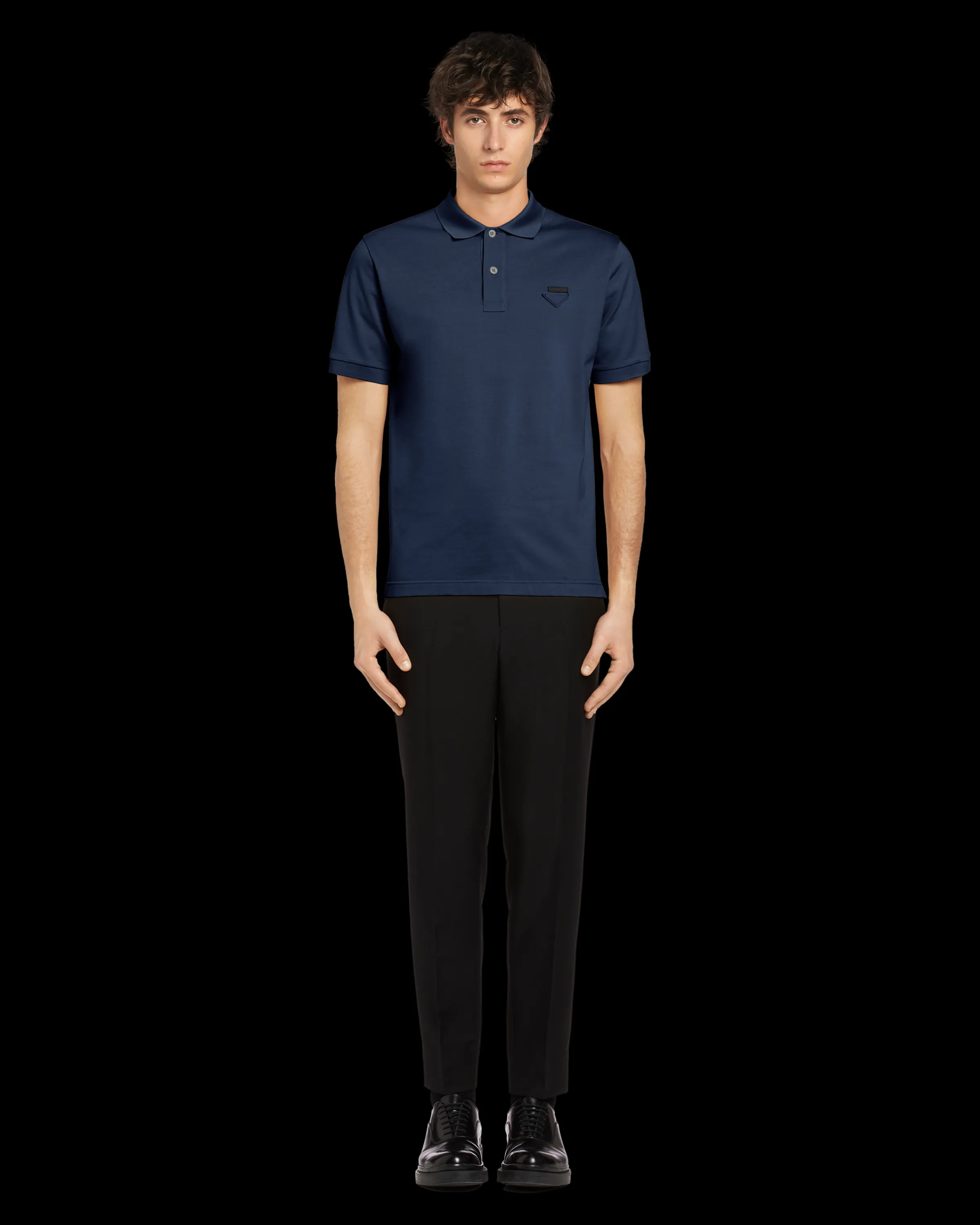 Uomo Prada Polo in piquet