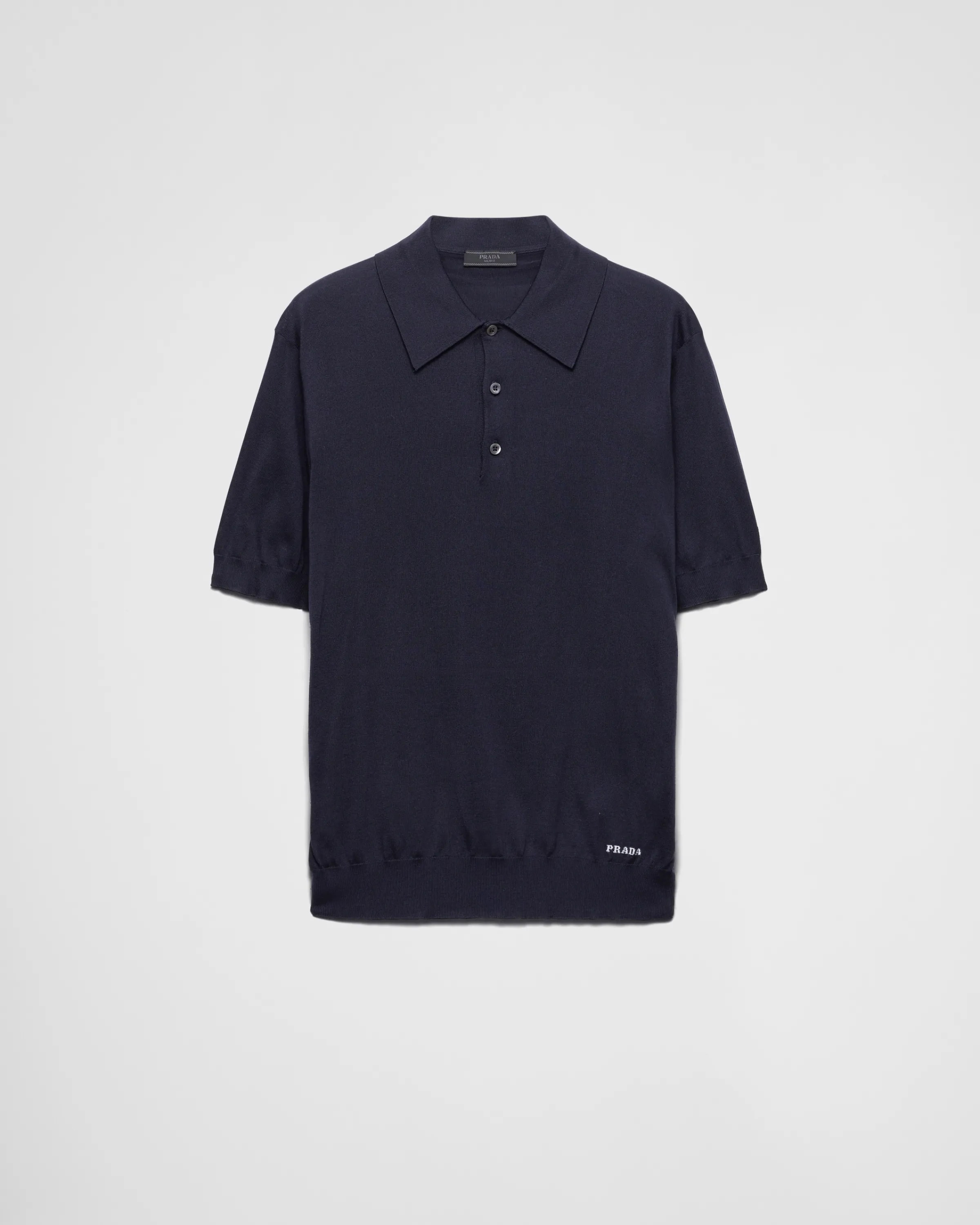 Uomo Prada Polo in seta