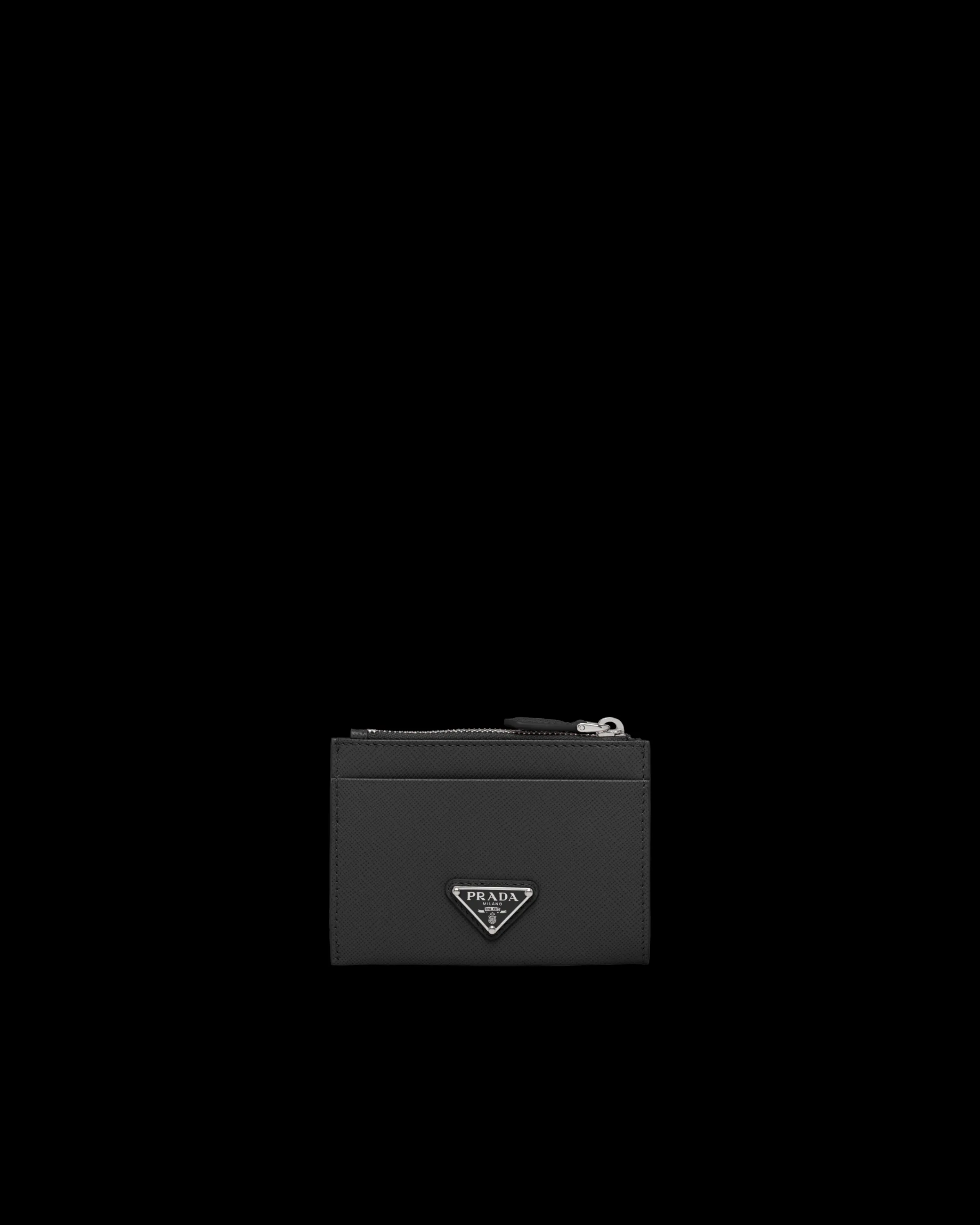 Donna Prada Portacarte in Saffiano