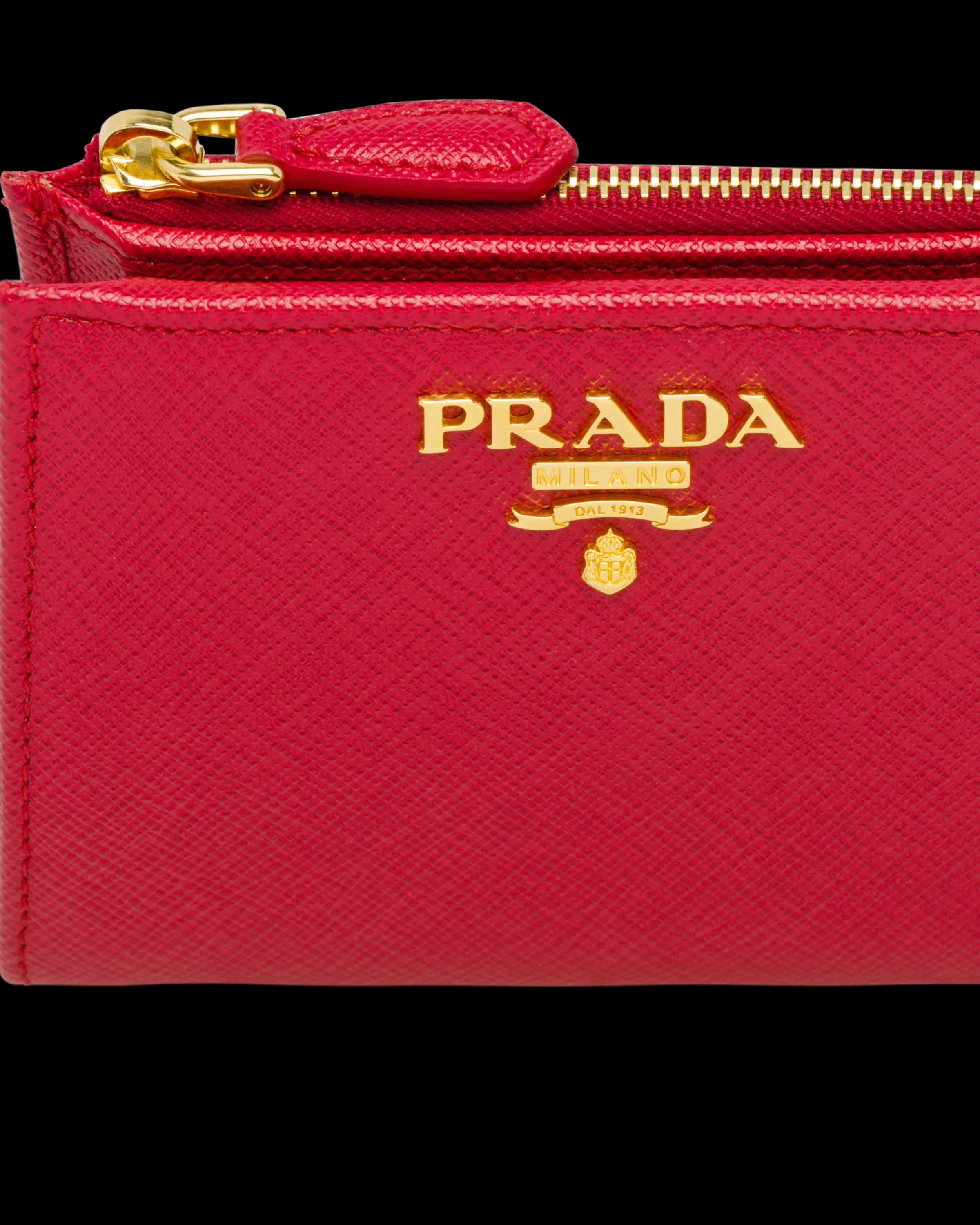 Donna Prada Portafoglio piccolo in Saffiano