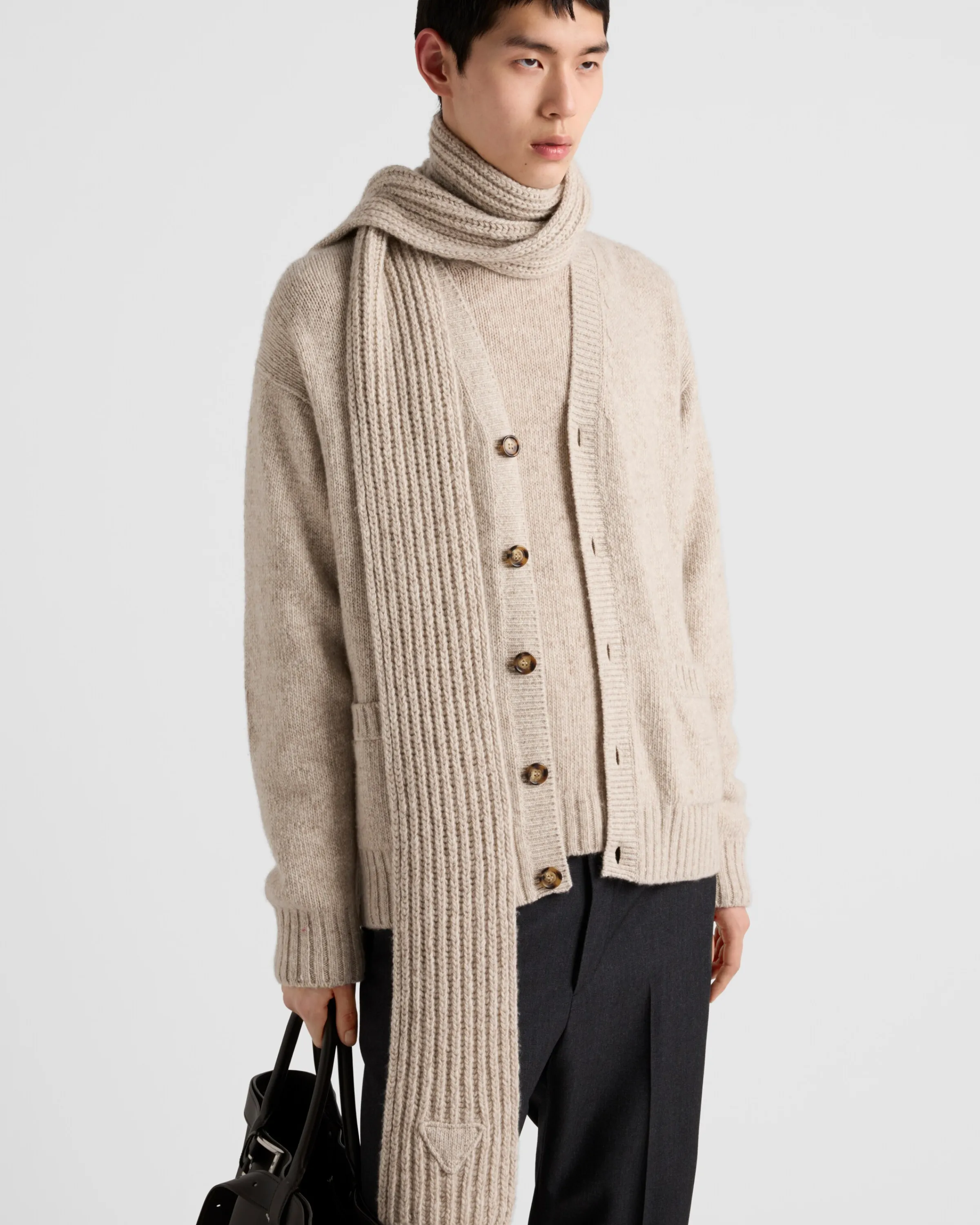 Uomo Prada Sciarpa in cashmere