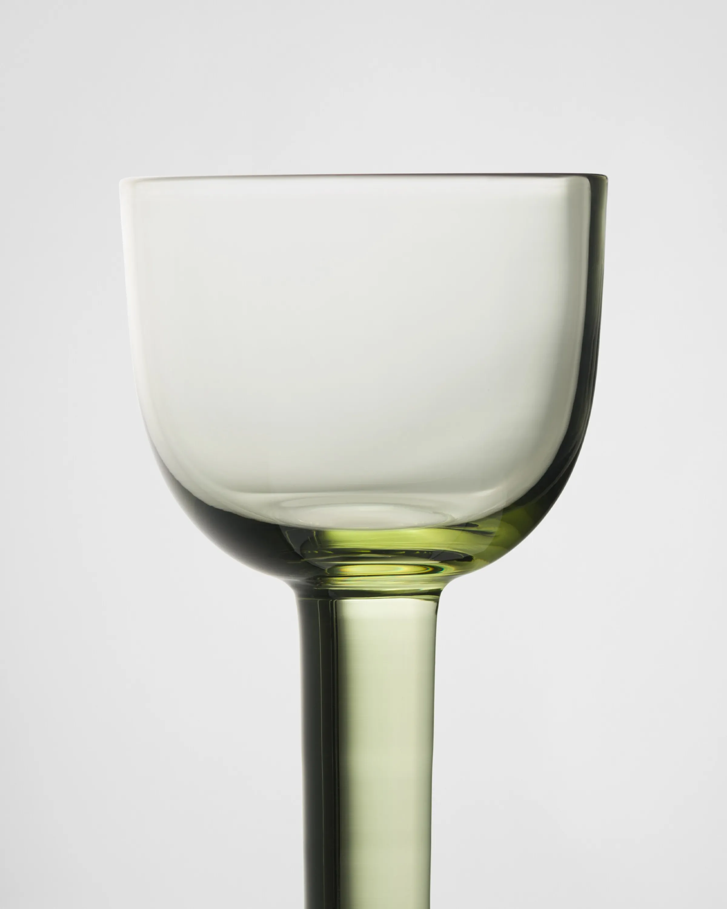 Prada Set di due bicchieri da vino bianco in cristallo - Plinth