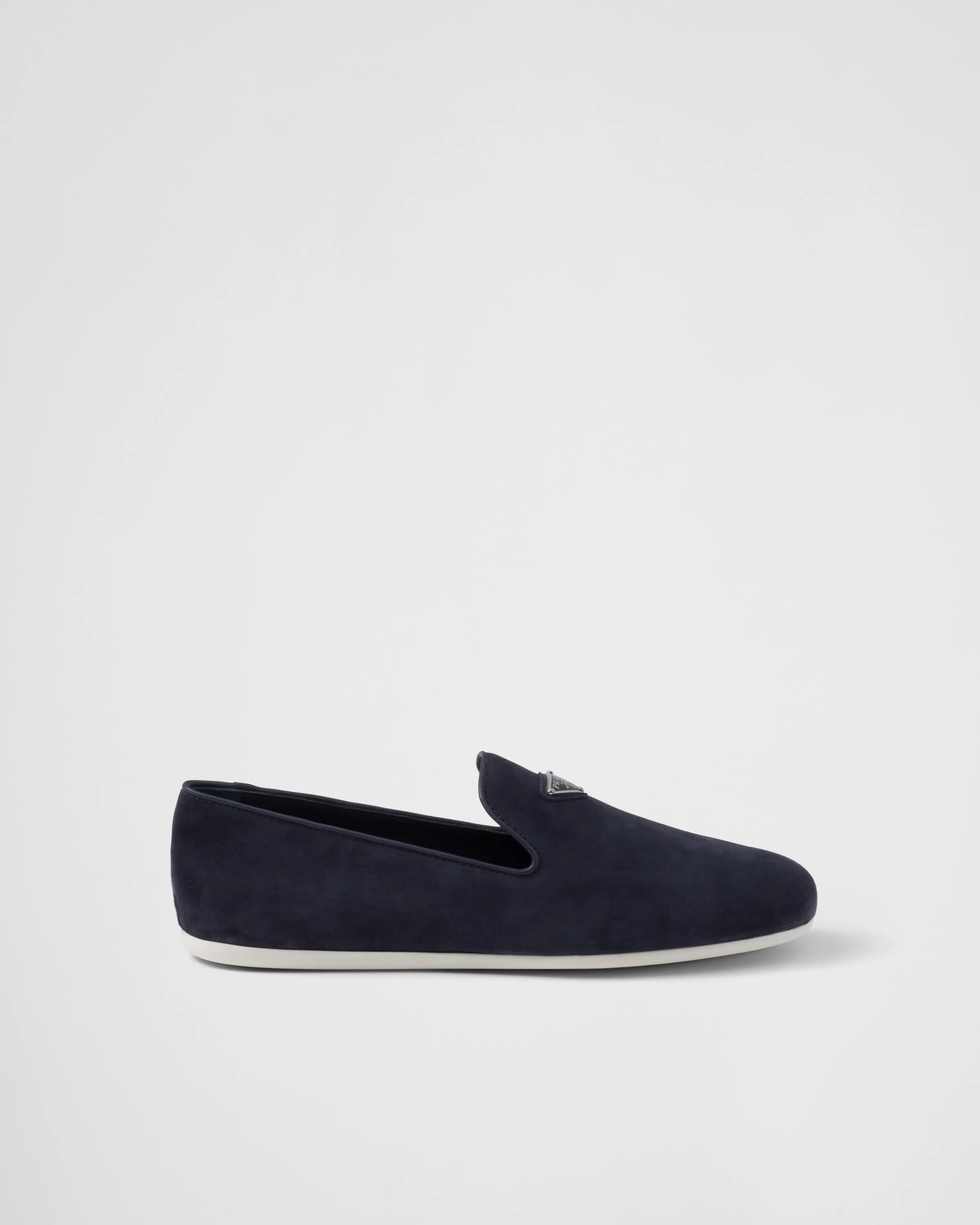 Uomo Prada Slip-on in pelle scamosciata