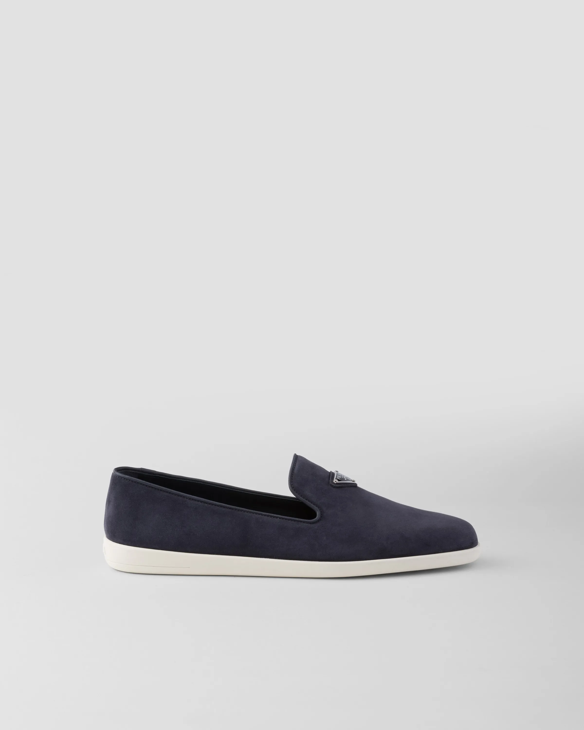 Uomo Prada Slip-on in pelle scamosciata