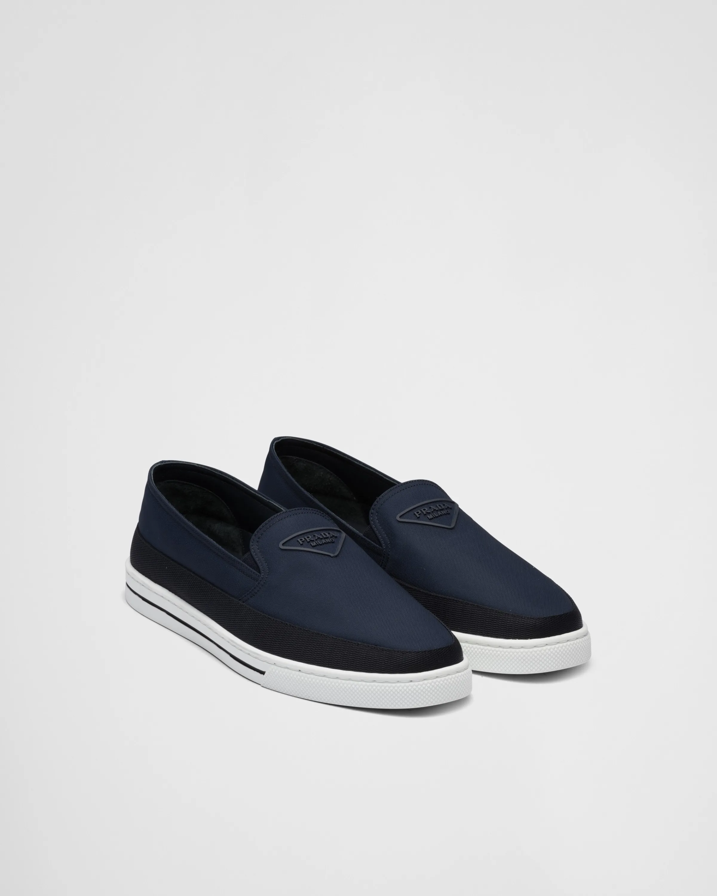 Uomo Prada Slip-on in Re-Nylon