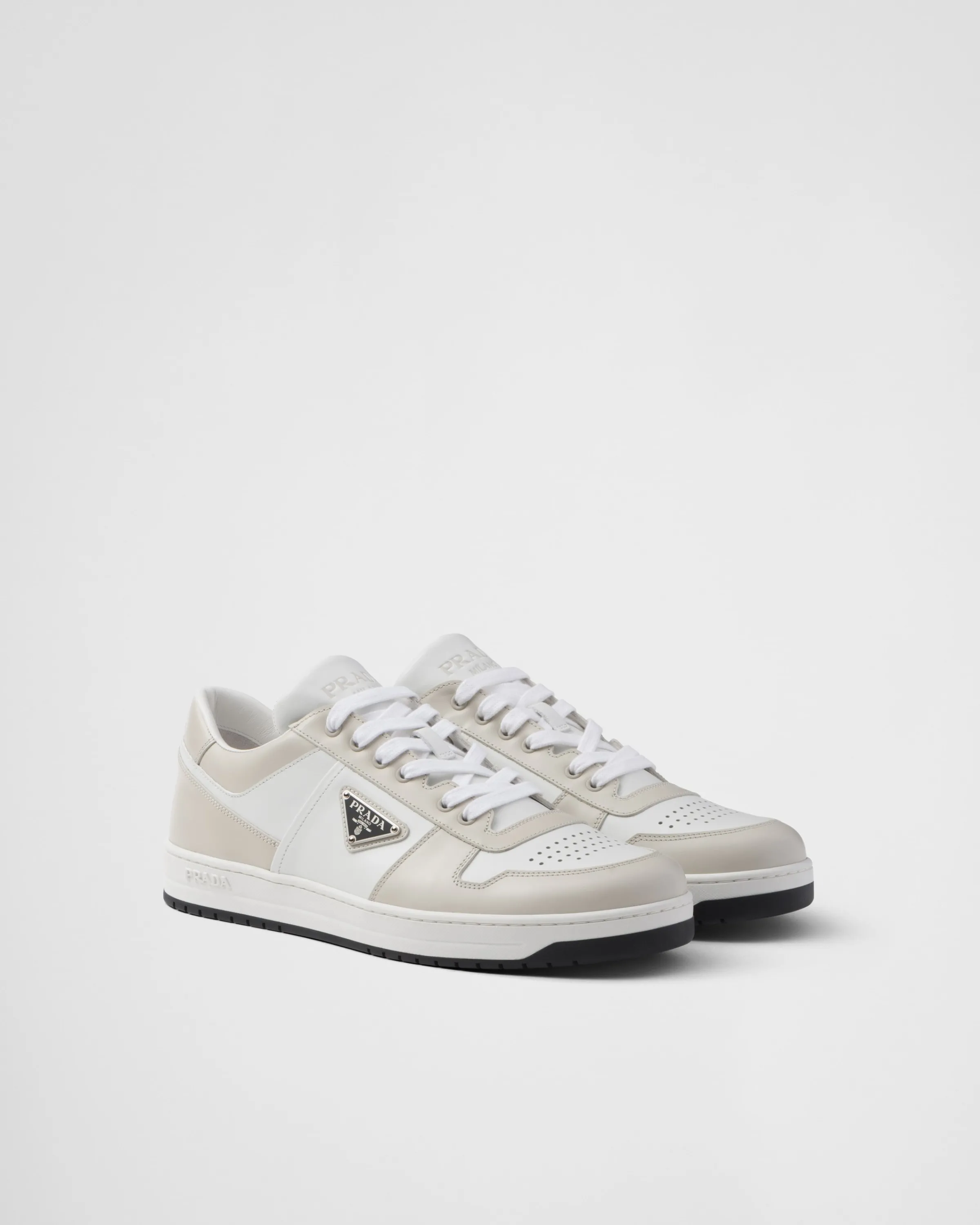 Uomo Prada Sneakers Downtown in pelle