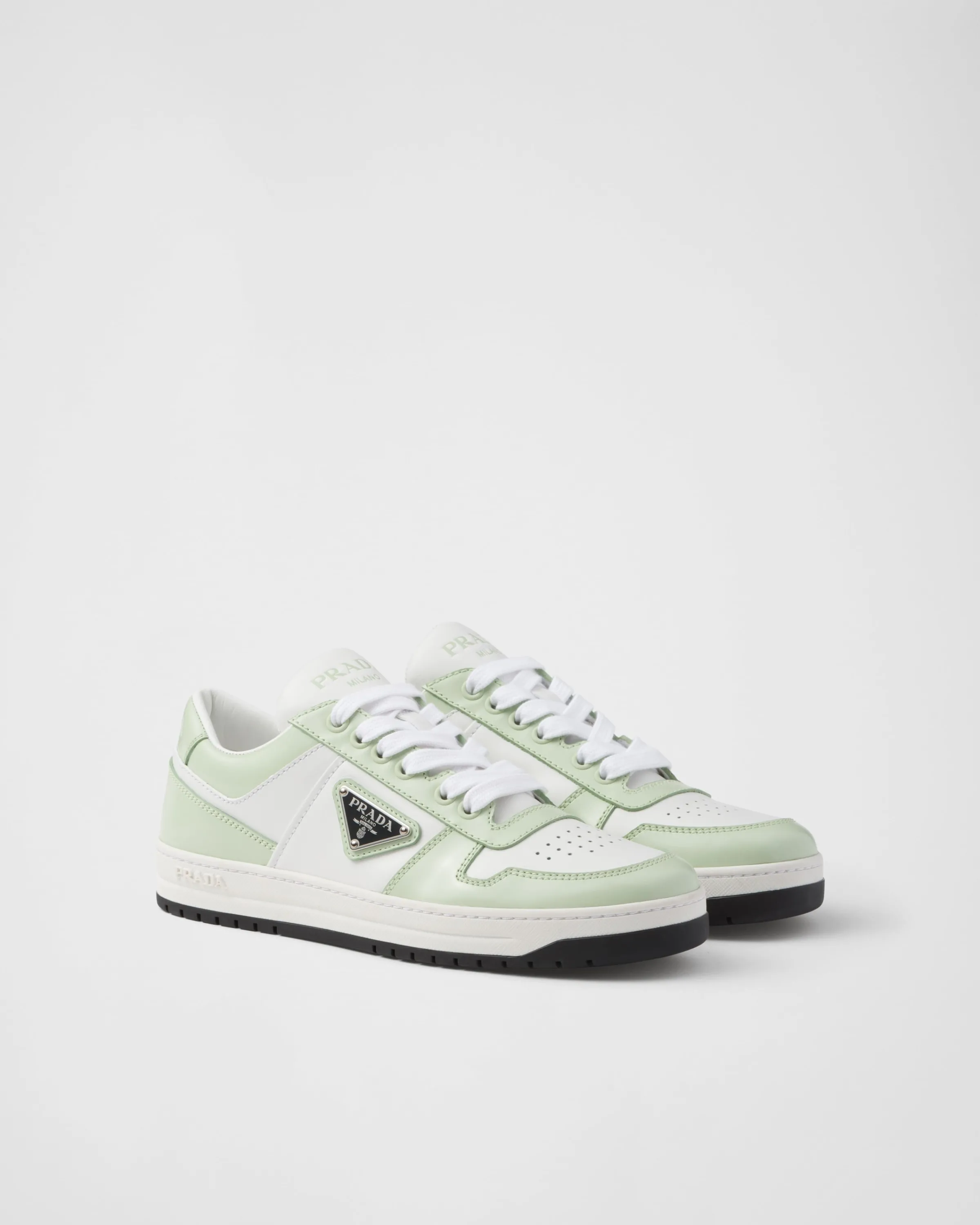 Donna Prada Sneakers Downtown in pelle