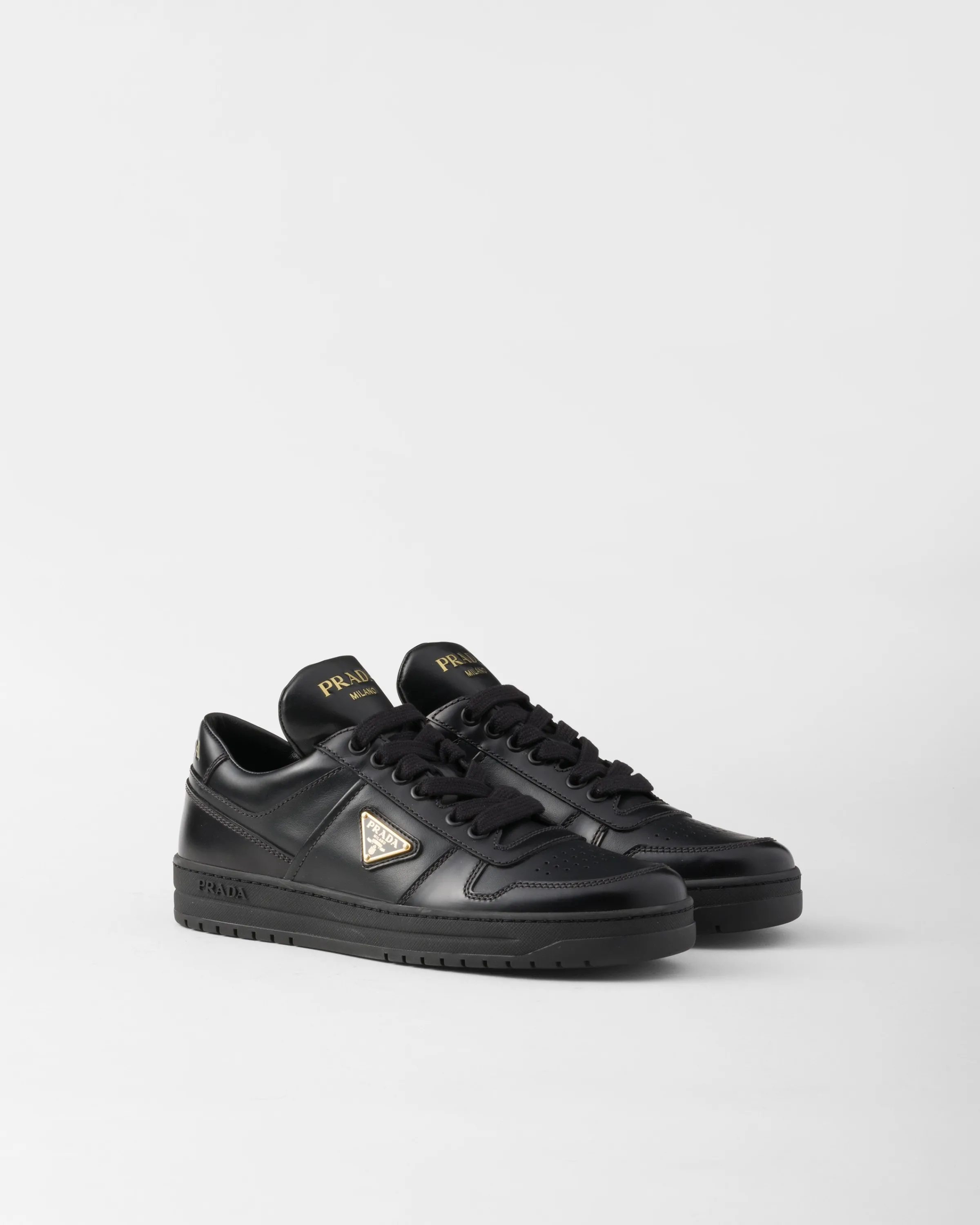 Donna Prada Sneakers Downtown in pelle