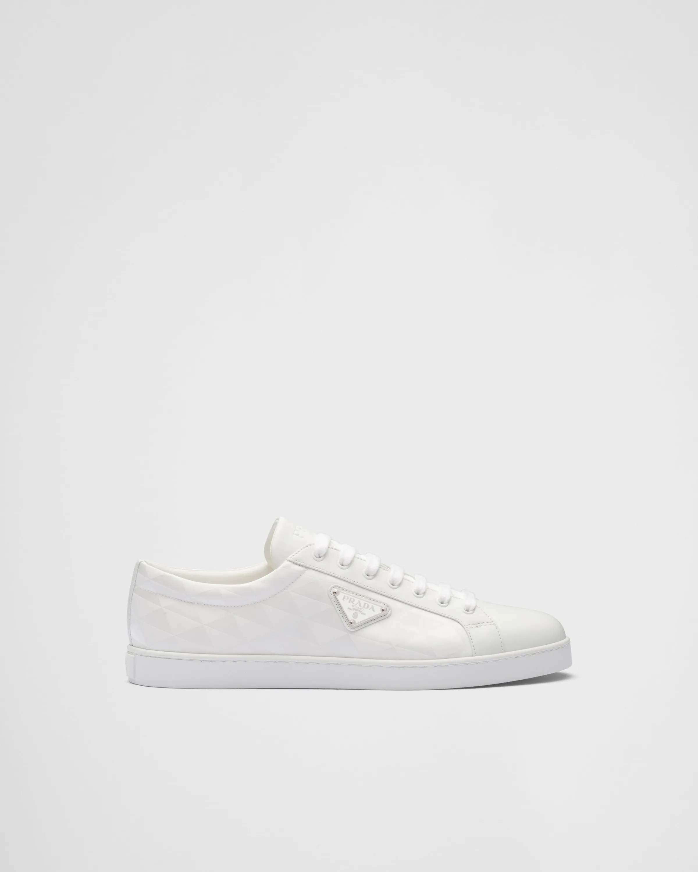 Uomo Prada Sneakers in pelle e Re-Nylon