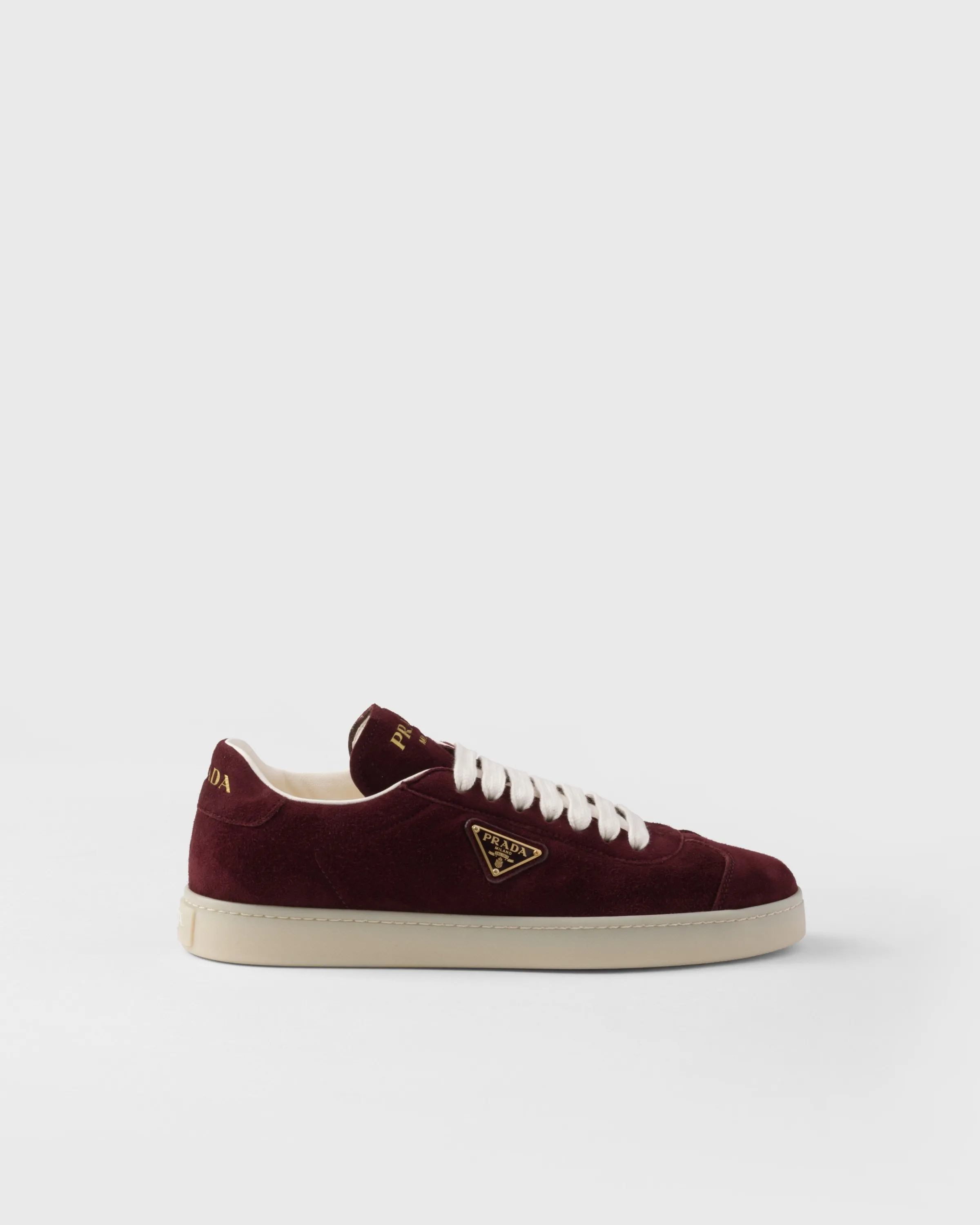 Donna Prada Sneakers in pelle scamosciata