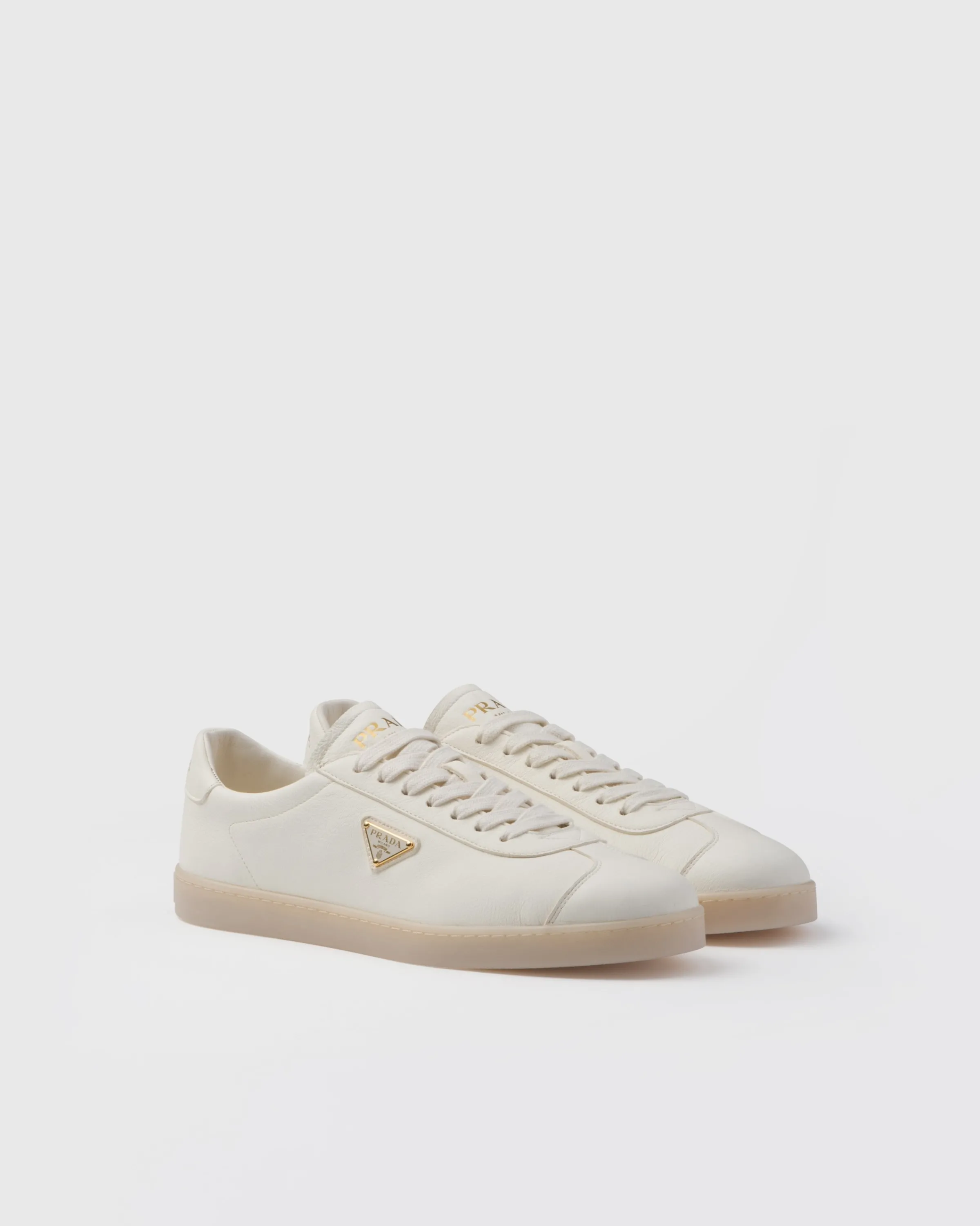 Uomo Prada Sneakers Lane in pelle