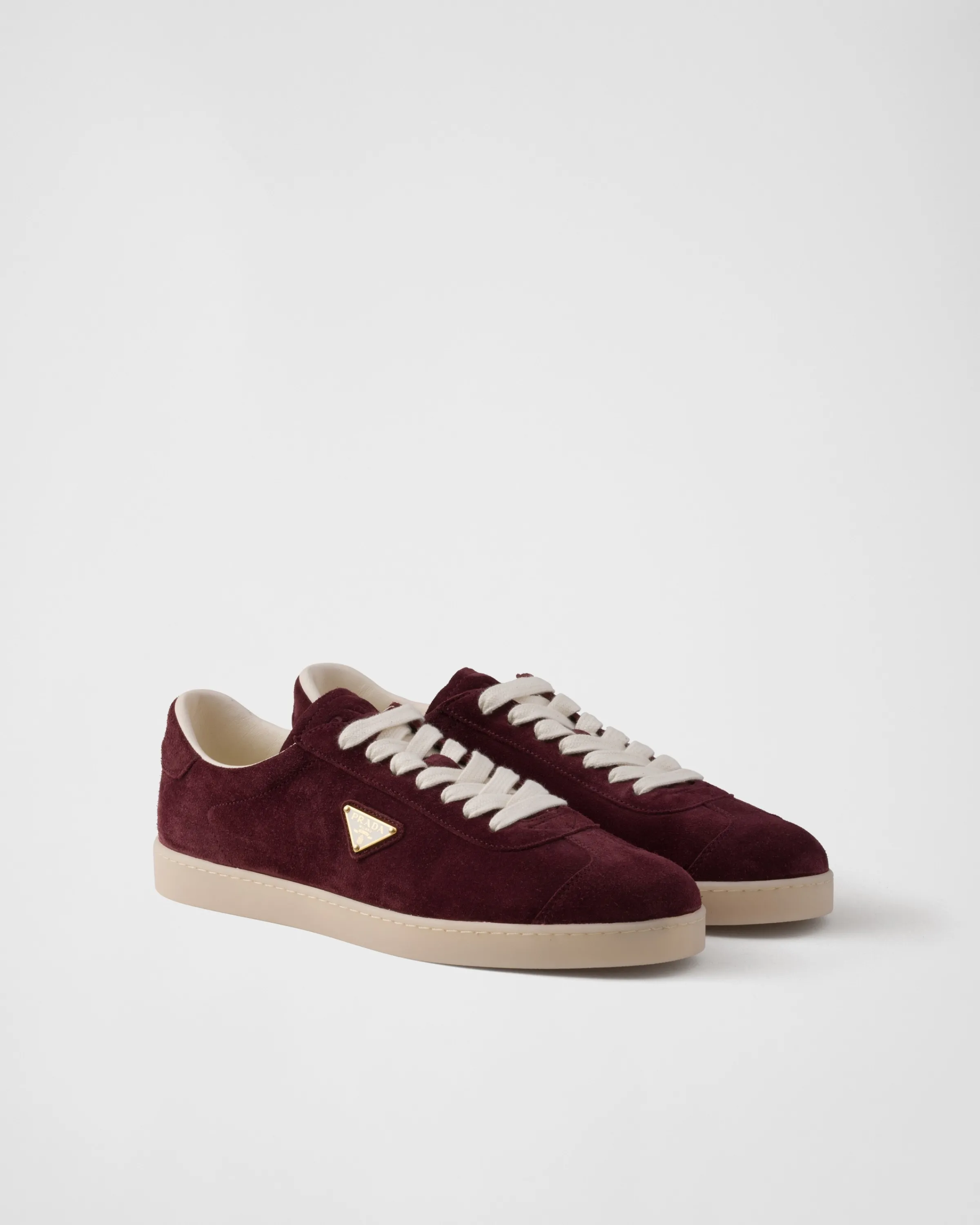 Uomo Prada Sneakers Lane in pelle scamosciata