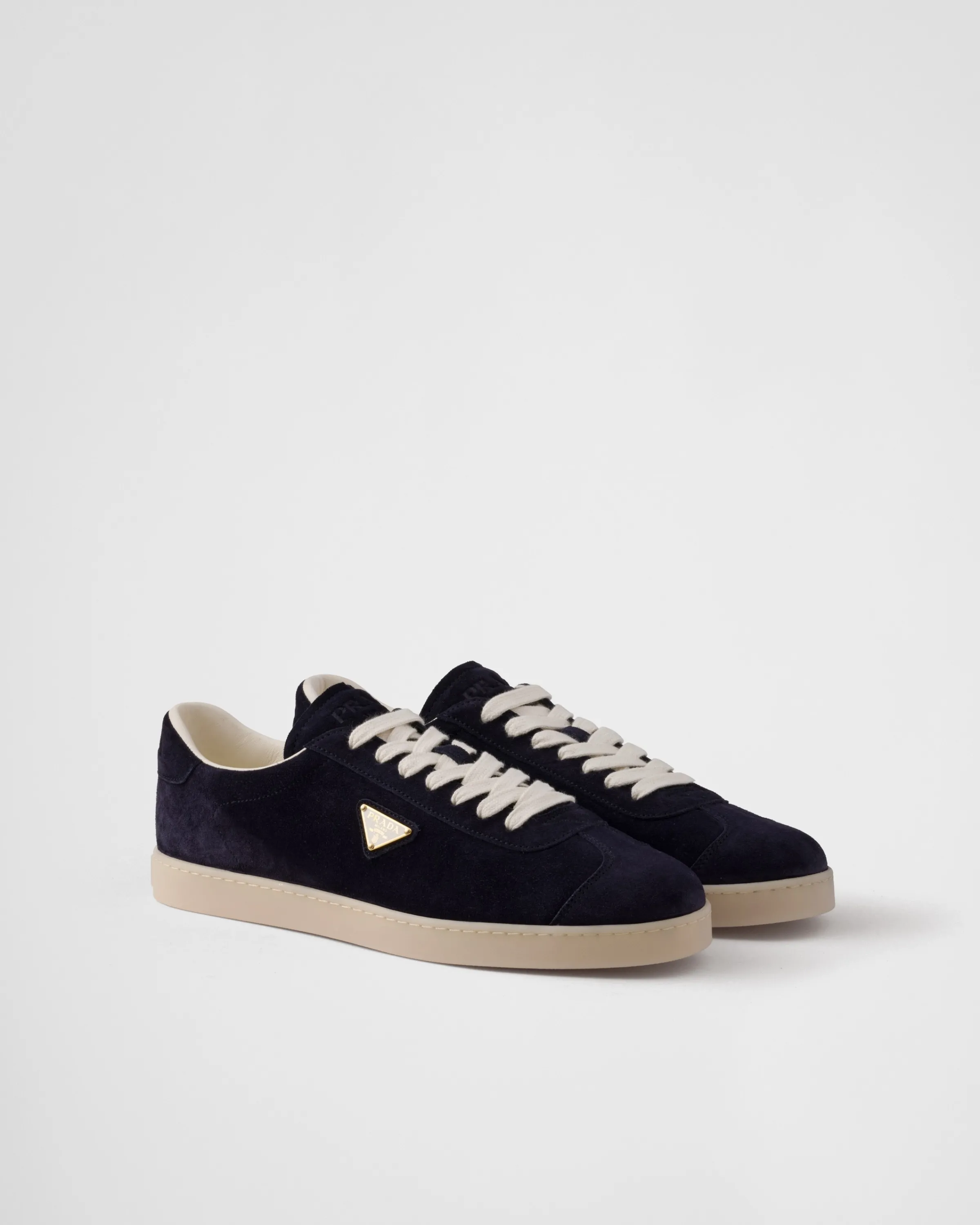 Uomo Prada Sneakers Lane in pelle scamosciata