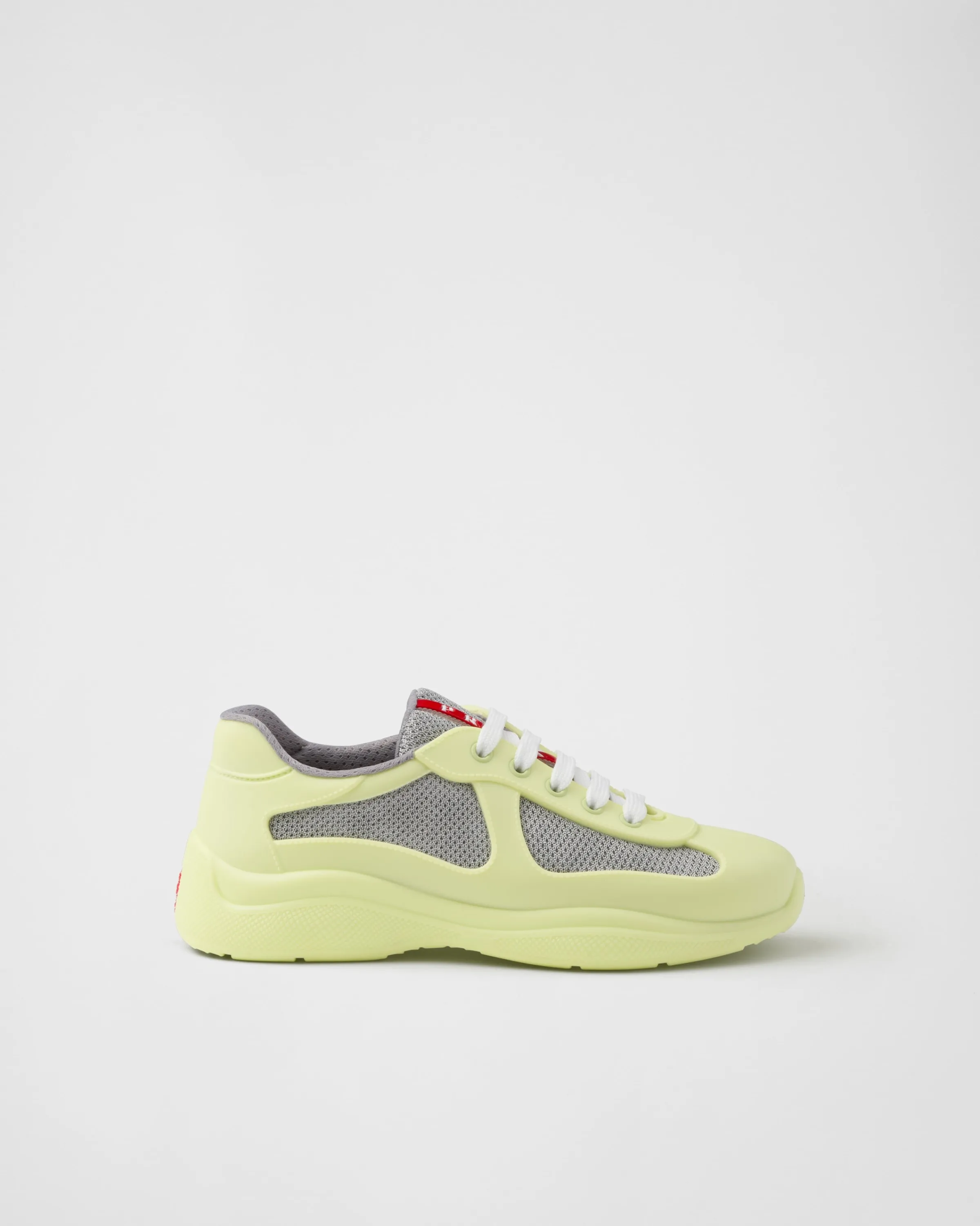 Donna Prada Sneakers America's Cup Soft in gomma e tessuto bike