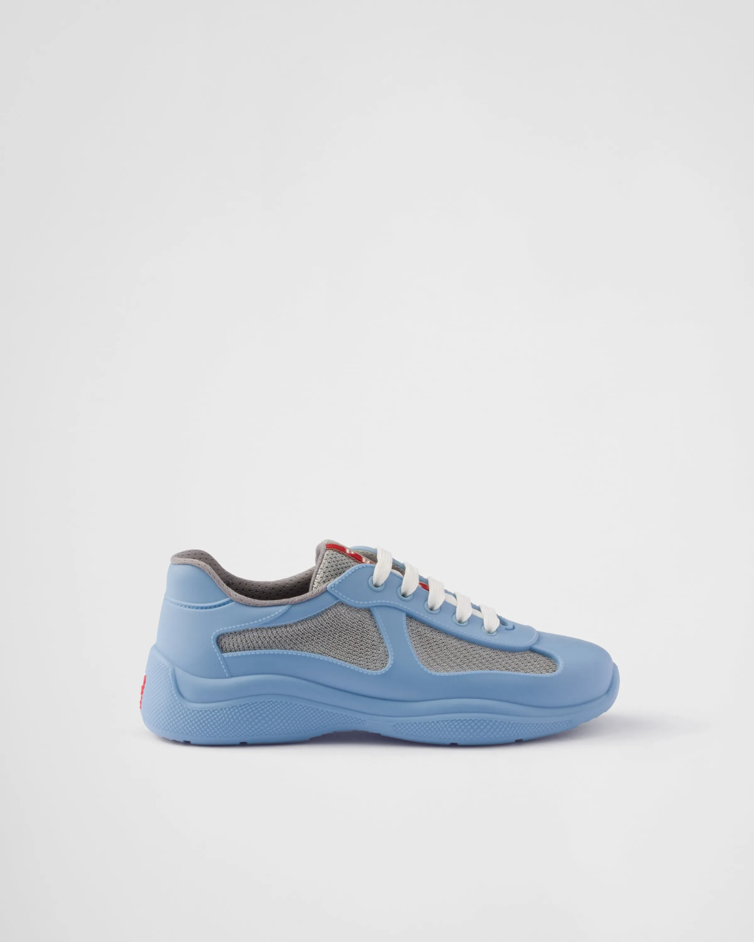 Donna Prada Sneakers America's Cup Soft in gomma e tessuto bike