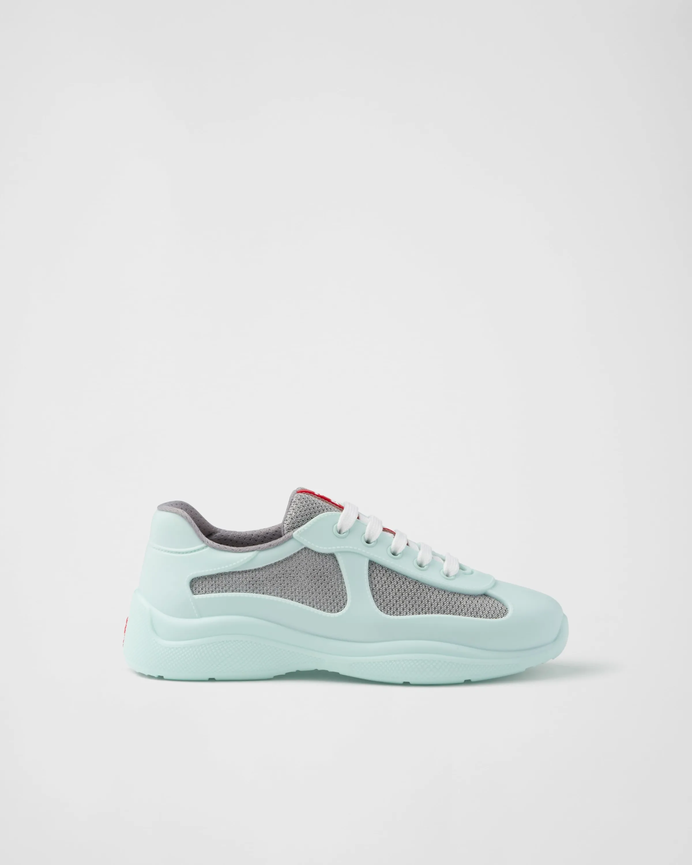Donna Prada Sneakers America's Cup Soft in gomma e tessuto bike