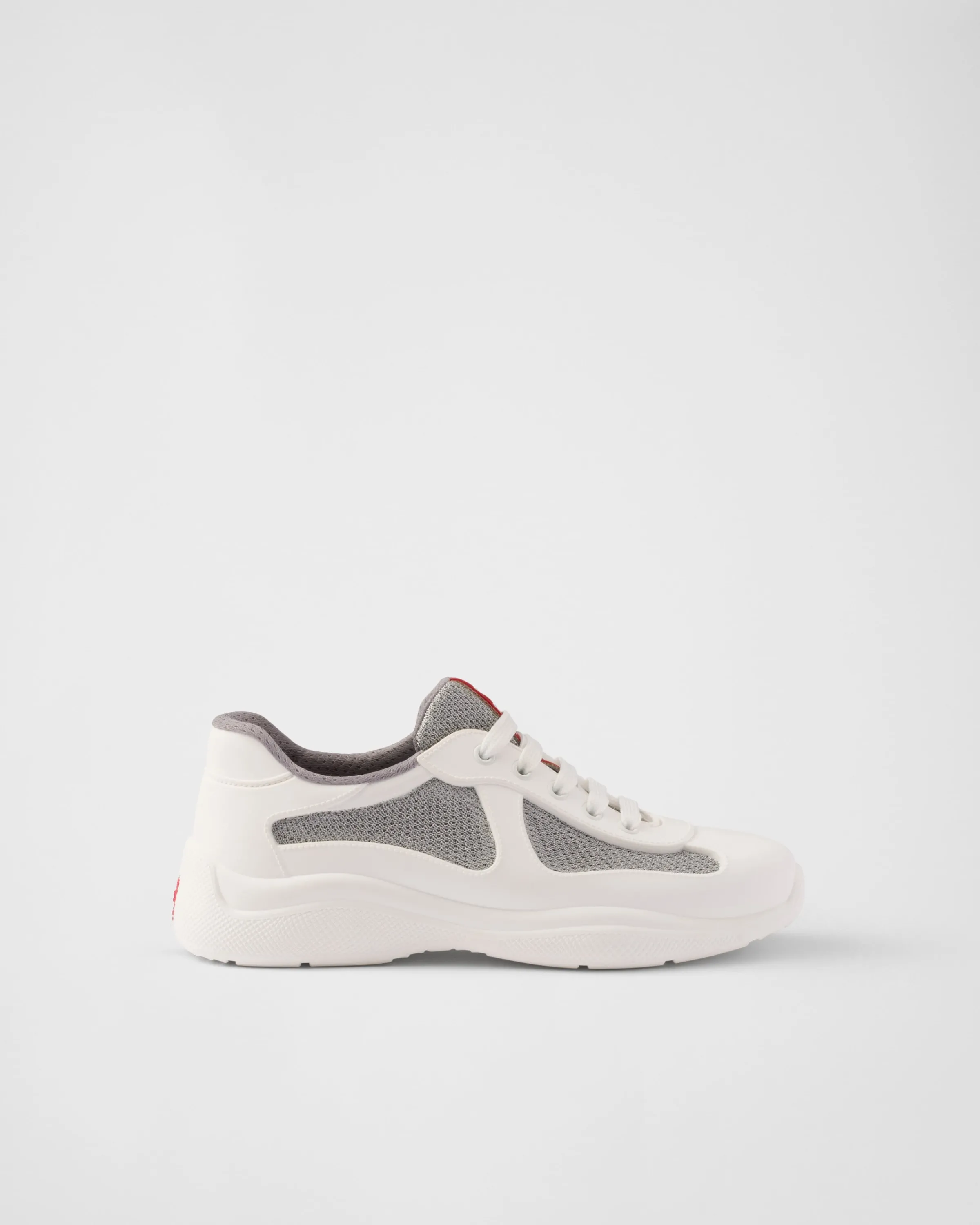 Donna Prada Sneakers America's Cup Soft in gomma e tessuto bike