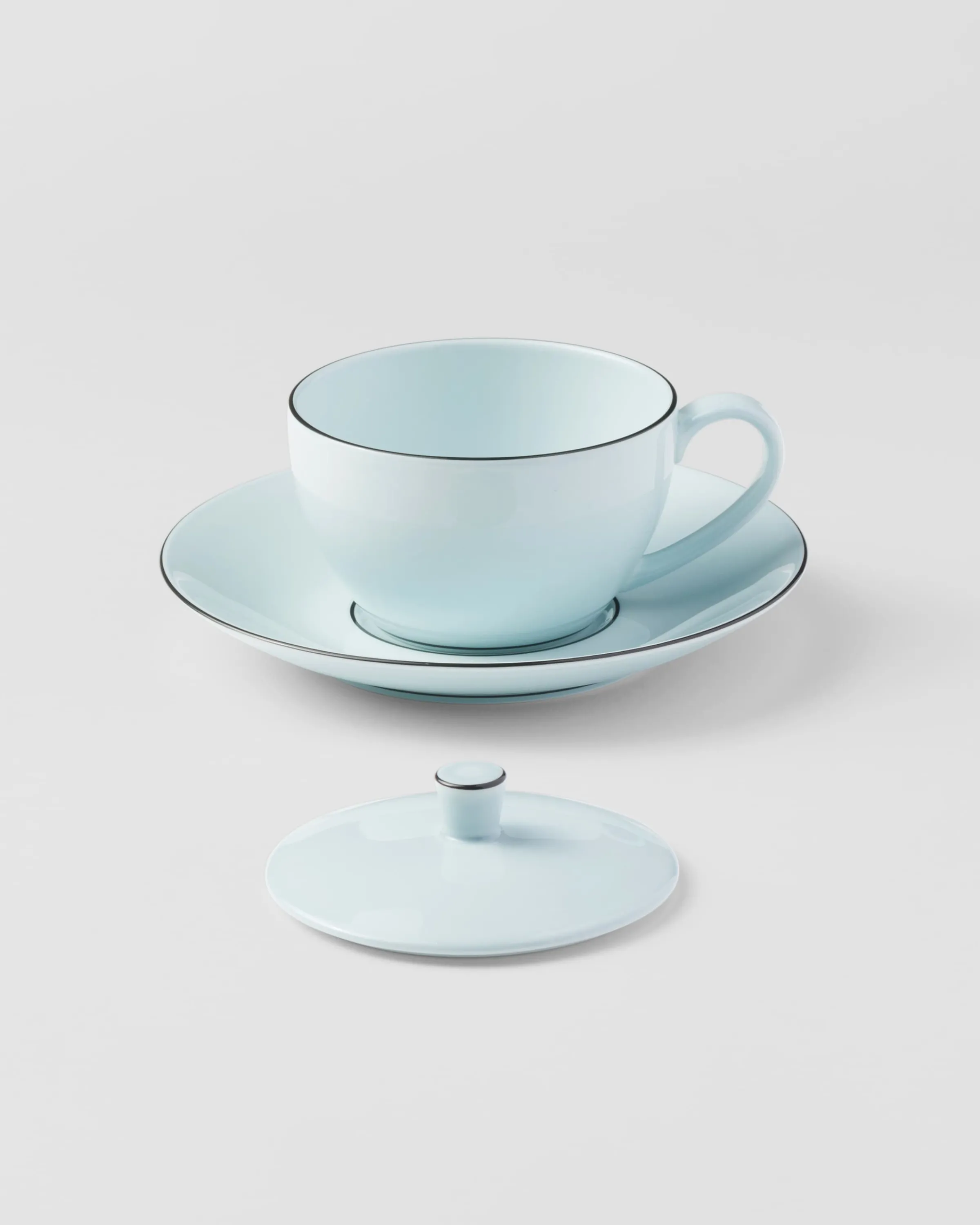 Prada Tazza da cappuccino in porcellana - Celadon